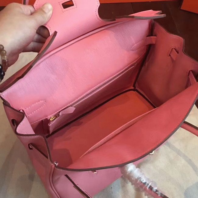 Pink Handmade Imitation Hermes Birkin 30cm Tote