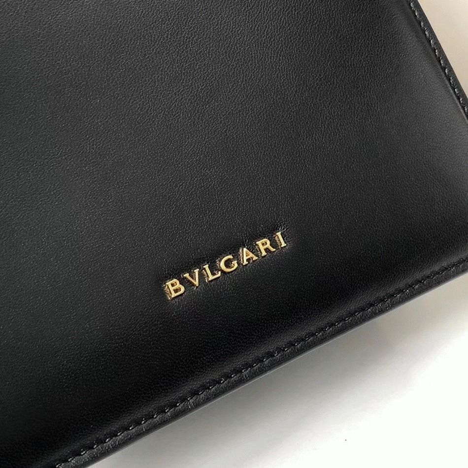 Replica Bvlgari Serpenti Forever Small Crossbody Bag with Chain Black
