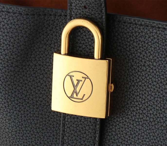 Louis Vuitton Low Key Cabas MM Bag In Black