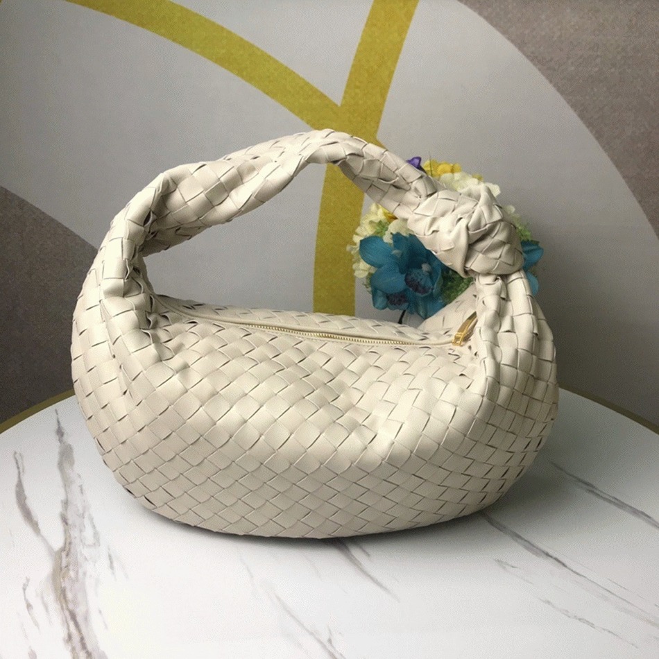 Faux Bottega Veneta BV Jodie Small Bag White