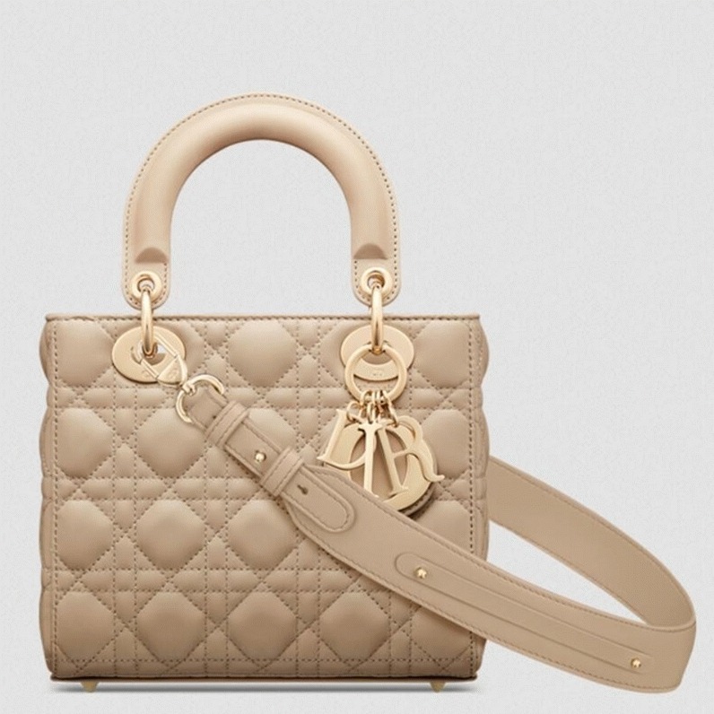 Dior Small Lady Dior My ABCDior Bag Replica in Sand