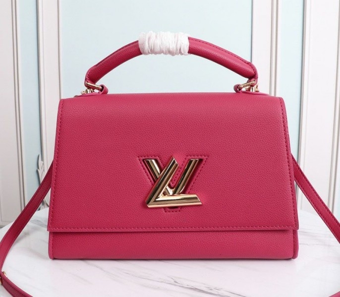 Louis Vuitton Twist One Handle MM Handbag In Rose