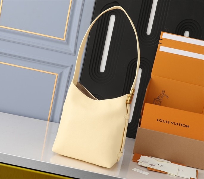 Louis Vuitton Low Key MM Hobo In Urban Yellow