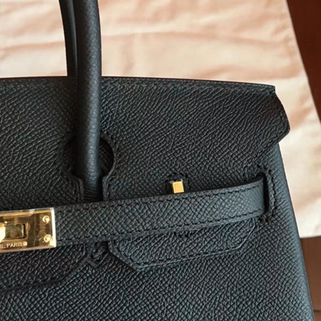 Top Grade AAAAA Hermes Birkin 25cm Imitation in Black