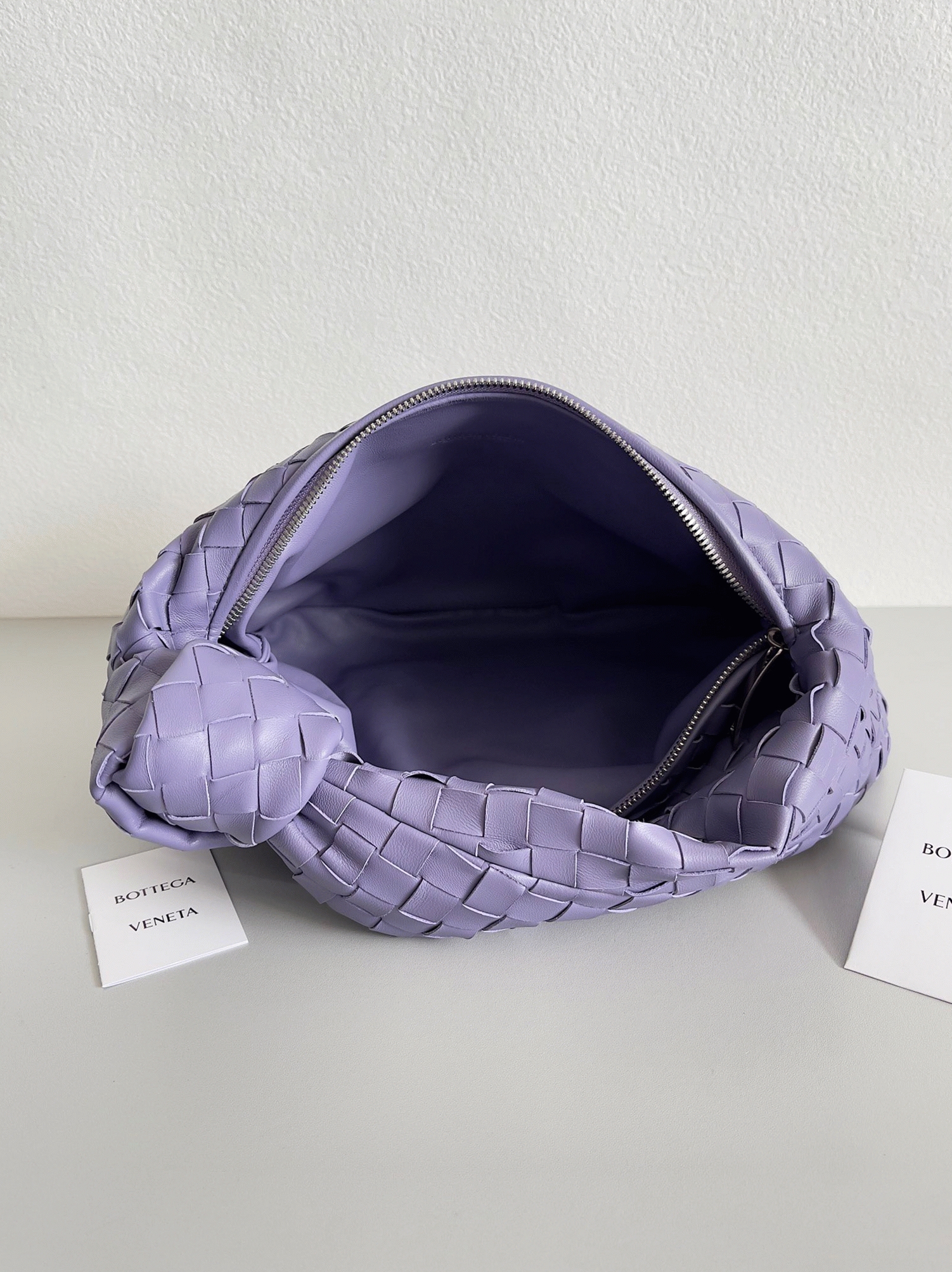 Fake Bottega Veneta BV Jodie Teen Bag Wisteria
