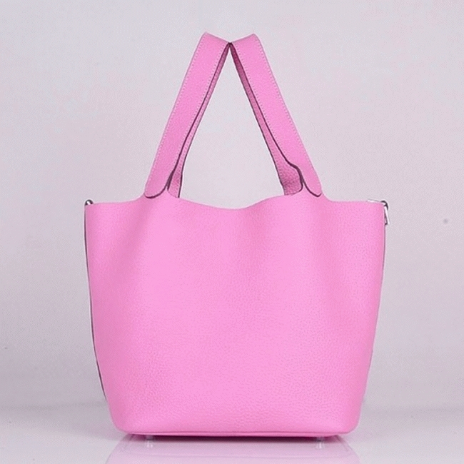 Pink replica designer Hermes Picotin Lock handbag