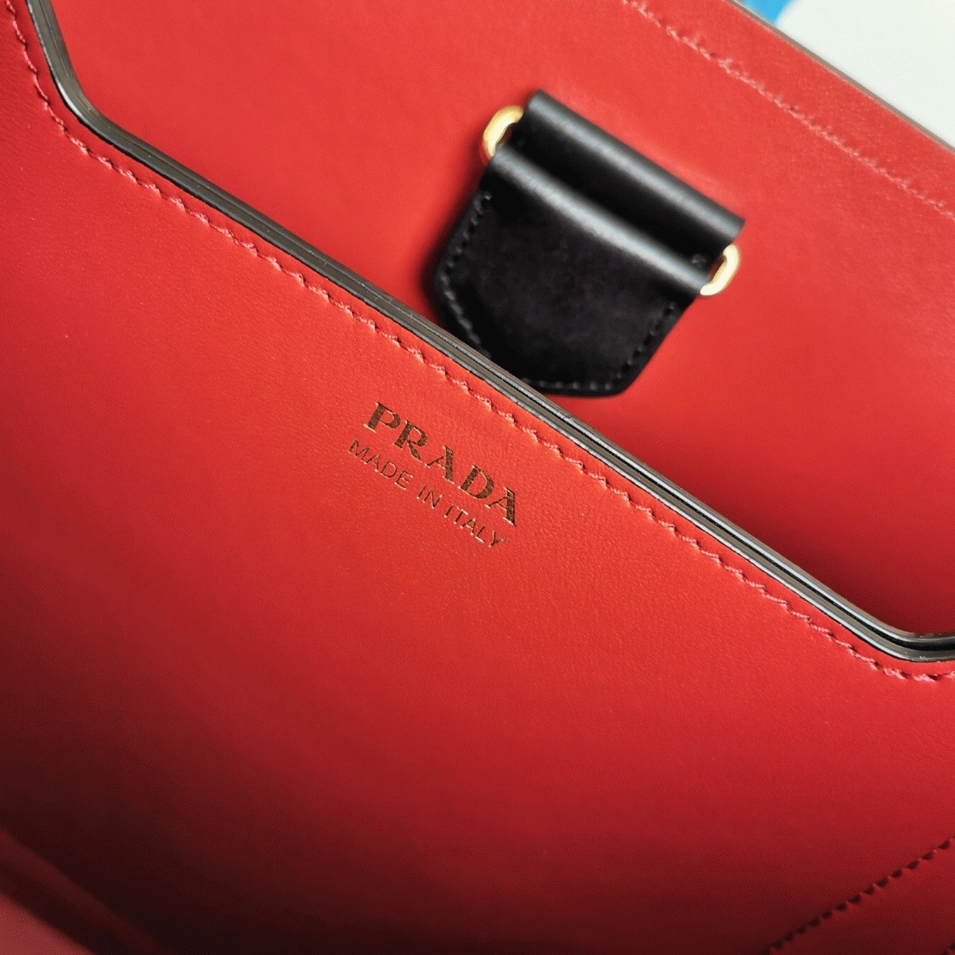 Black Prada Large Panier Bag Knockoff