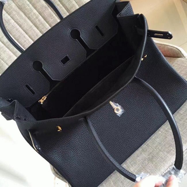 Classic Black Hermes Birkin 30cm Replica Handbag