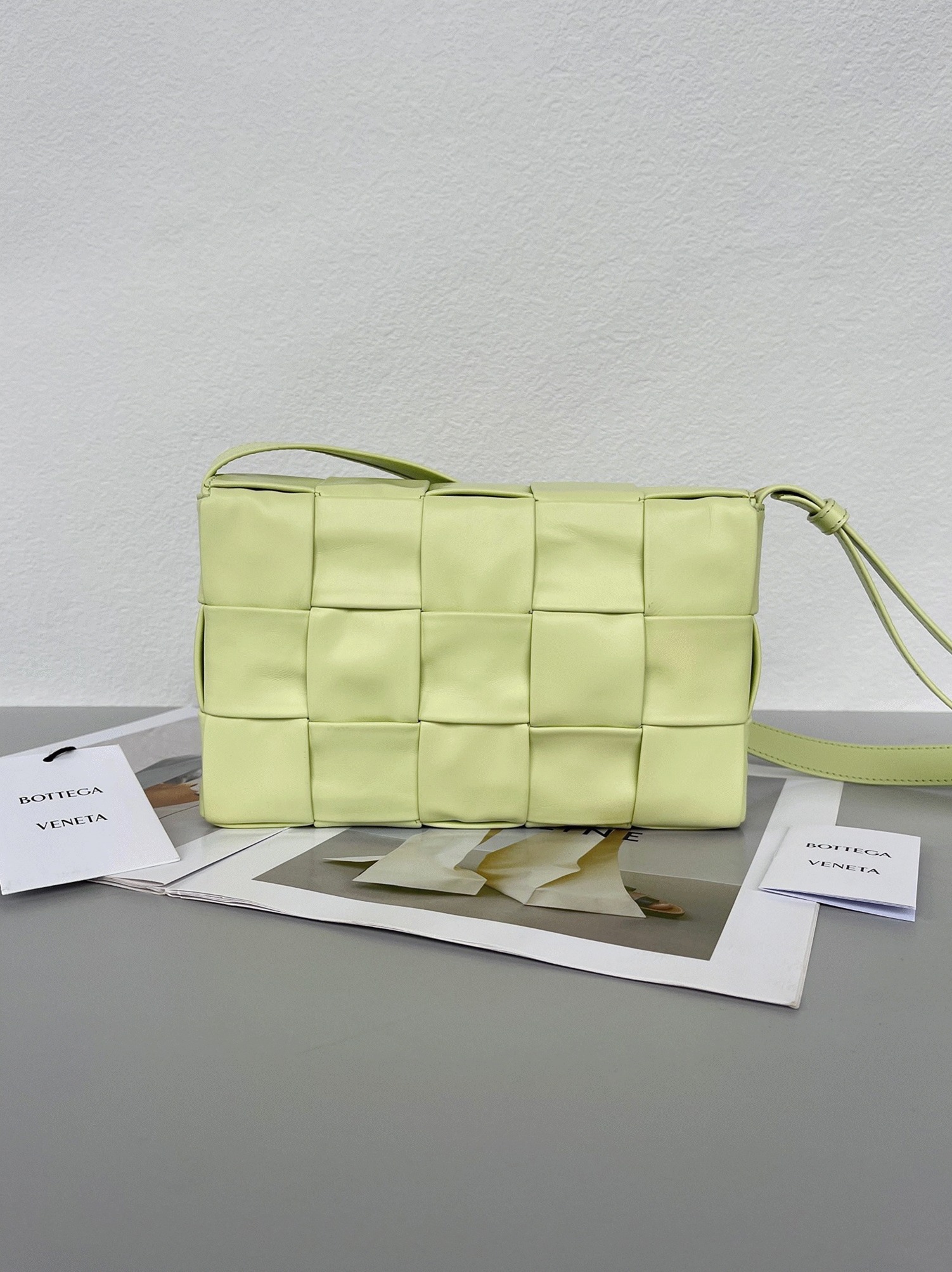 Top Quality Fake Bottega Veneta Cassette Bag In Lemon Washed