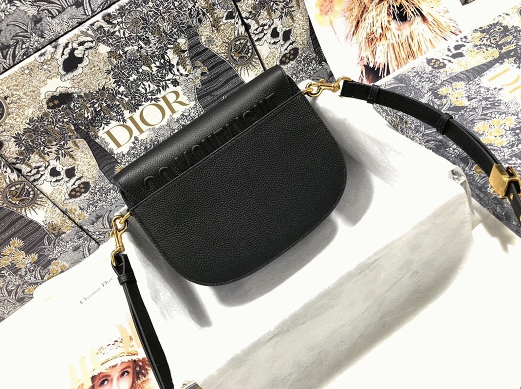 Dior Bobby Medium Bag Knockoff in Black