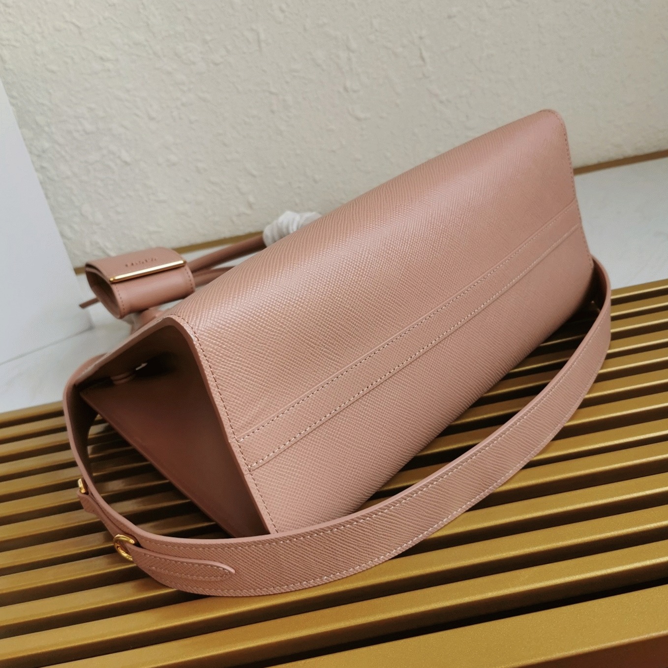 Prada Monochrome Medium Bag Best Replica in Nude
