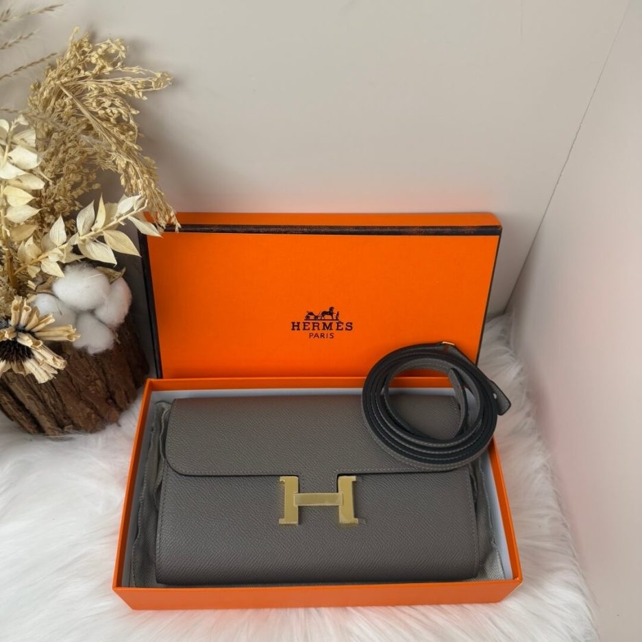 Hermes Constance To Go Rock wallet