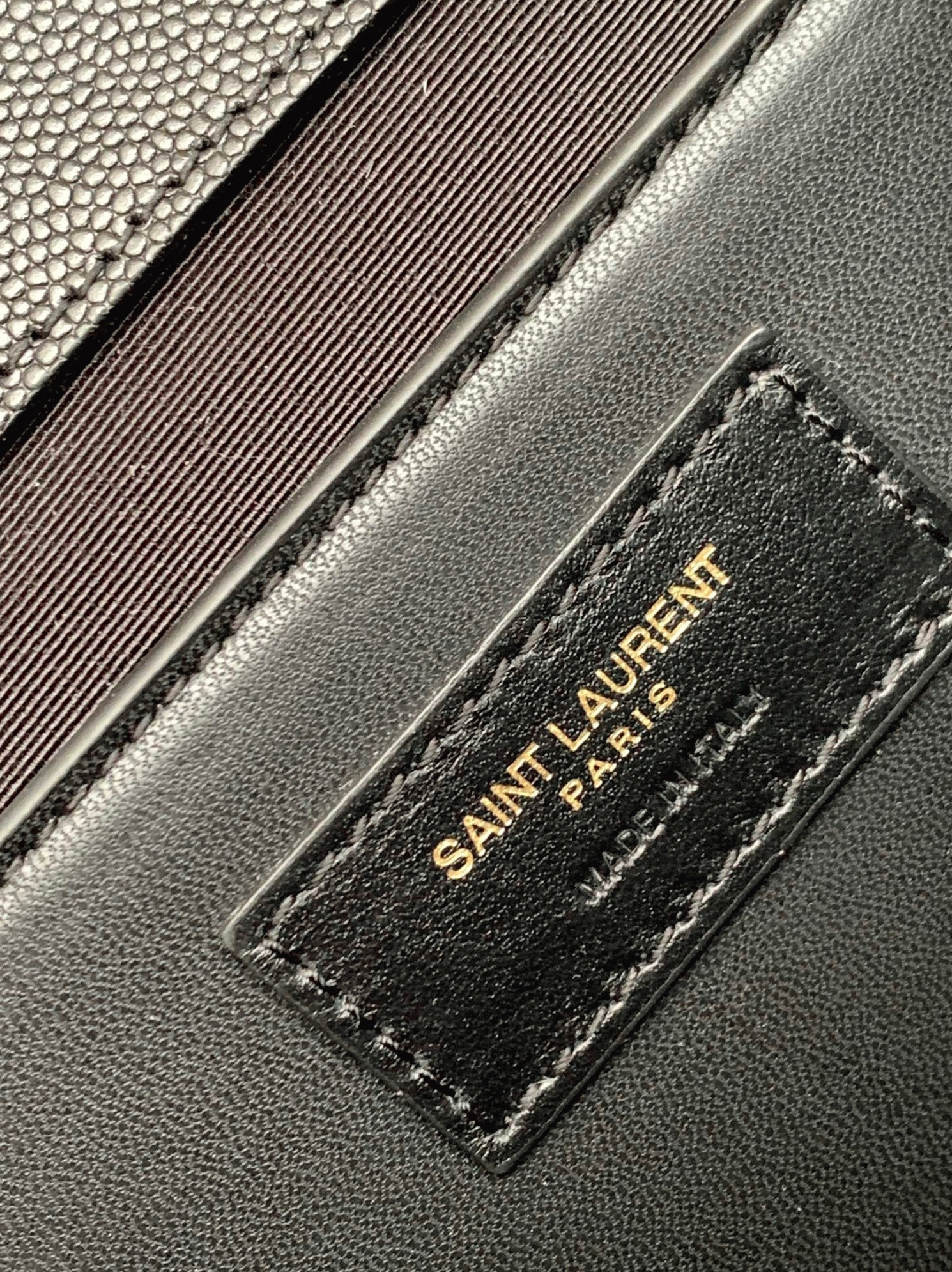 Fake Saint Laurent Envelope Large Bag Black