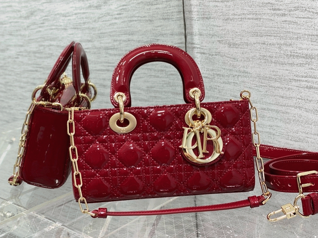 Dior Lady D-Joy Small Bag Imitation in Red