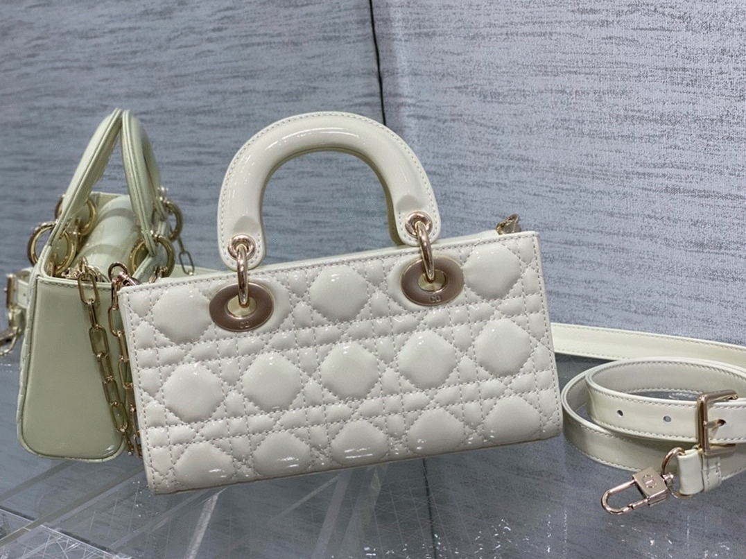 Dior Lady D-Joy Small Bag Knockoff in White