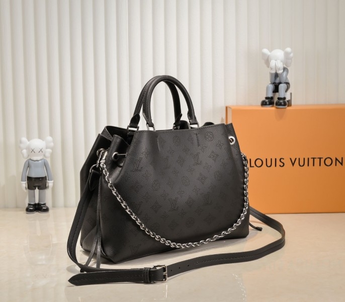 LV Mahina Bella Tote In Black