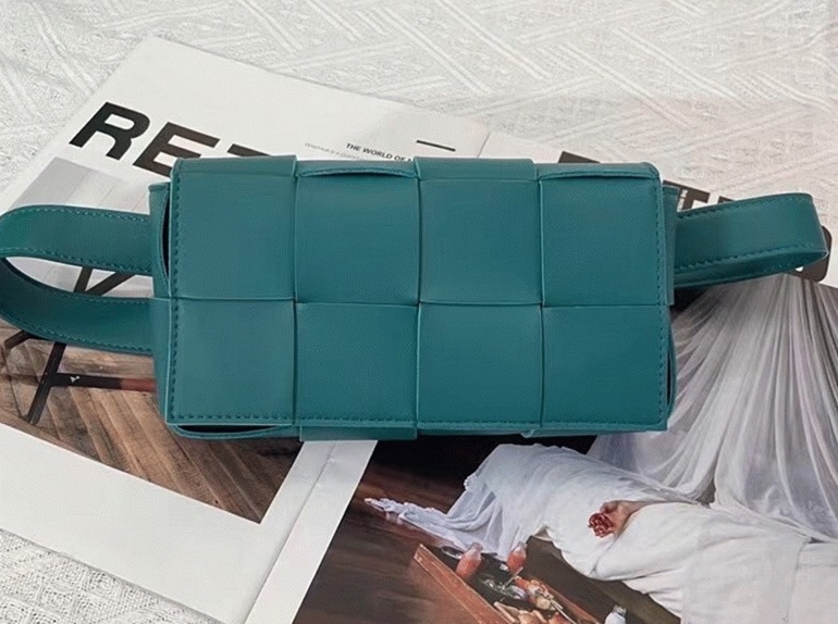 Replica Bottega Veneta Cassette Belt Bag Mallard