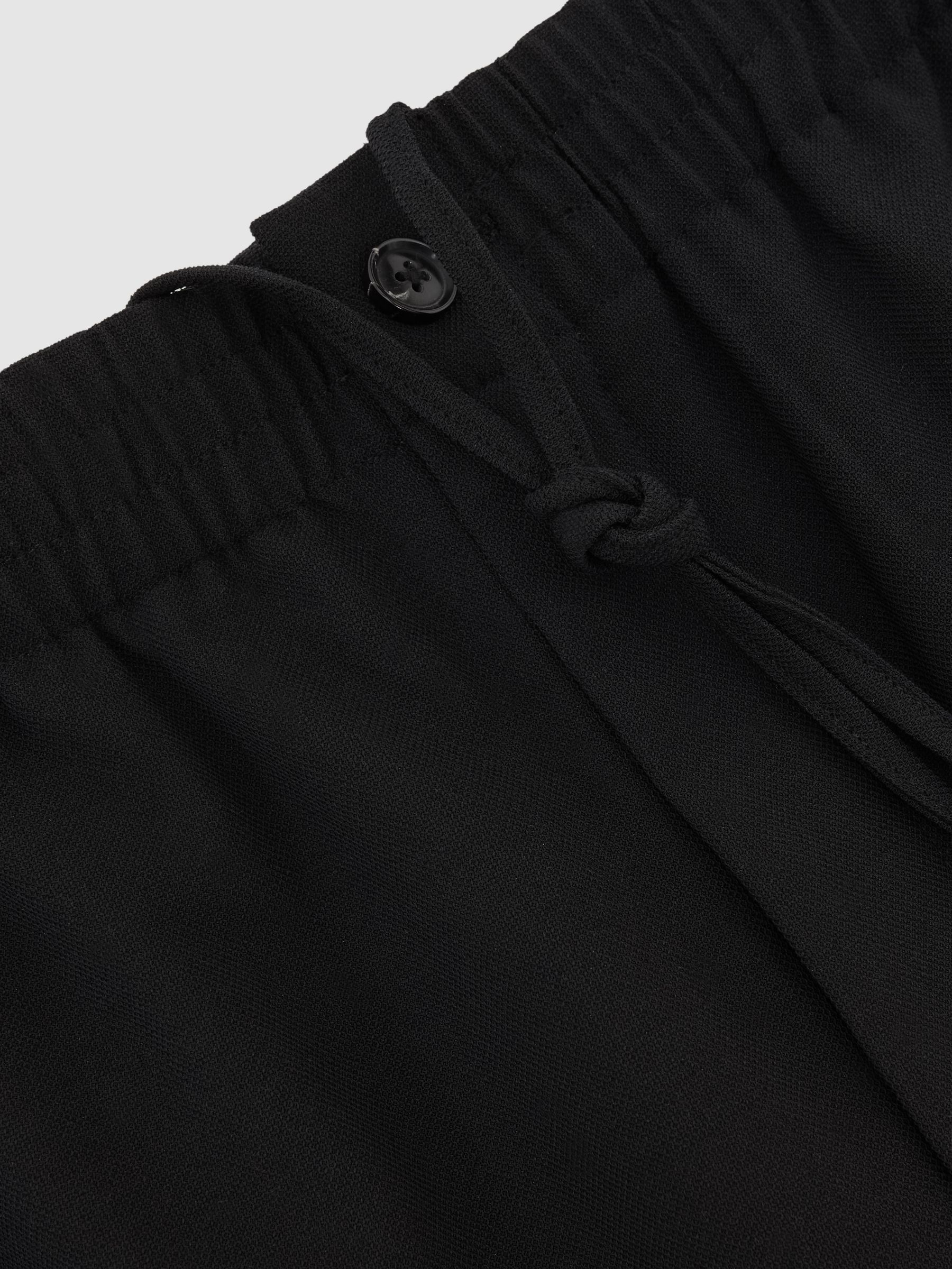 Reiss | Royal Ballet Wide-Leg Trousers in Black