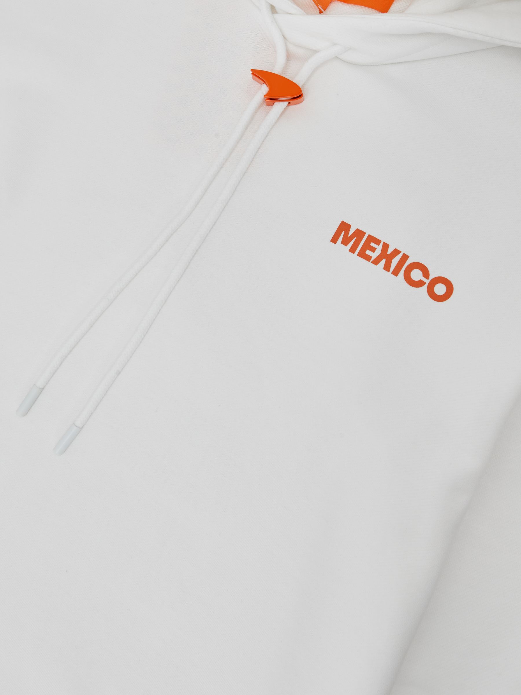 McLaren F1 Team Mexico City Hoodie Unisex Fit in White