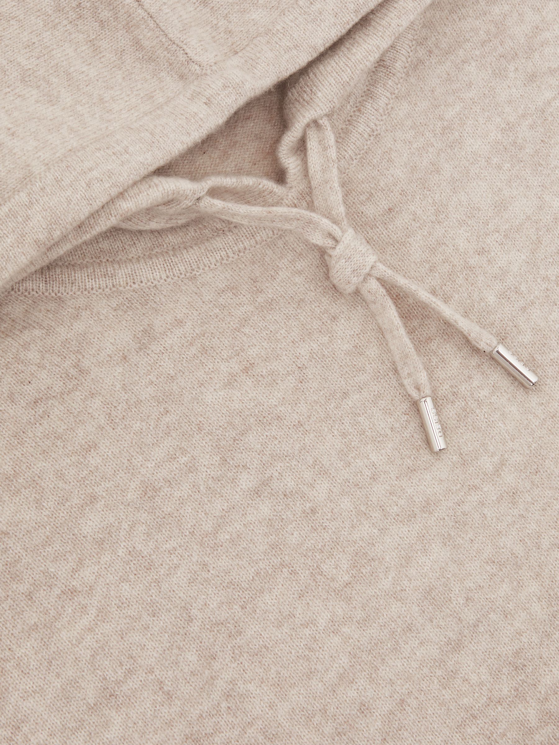 Atelier 100% Cashmere Hoodie in Oatmeal