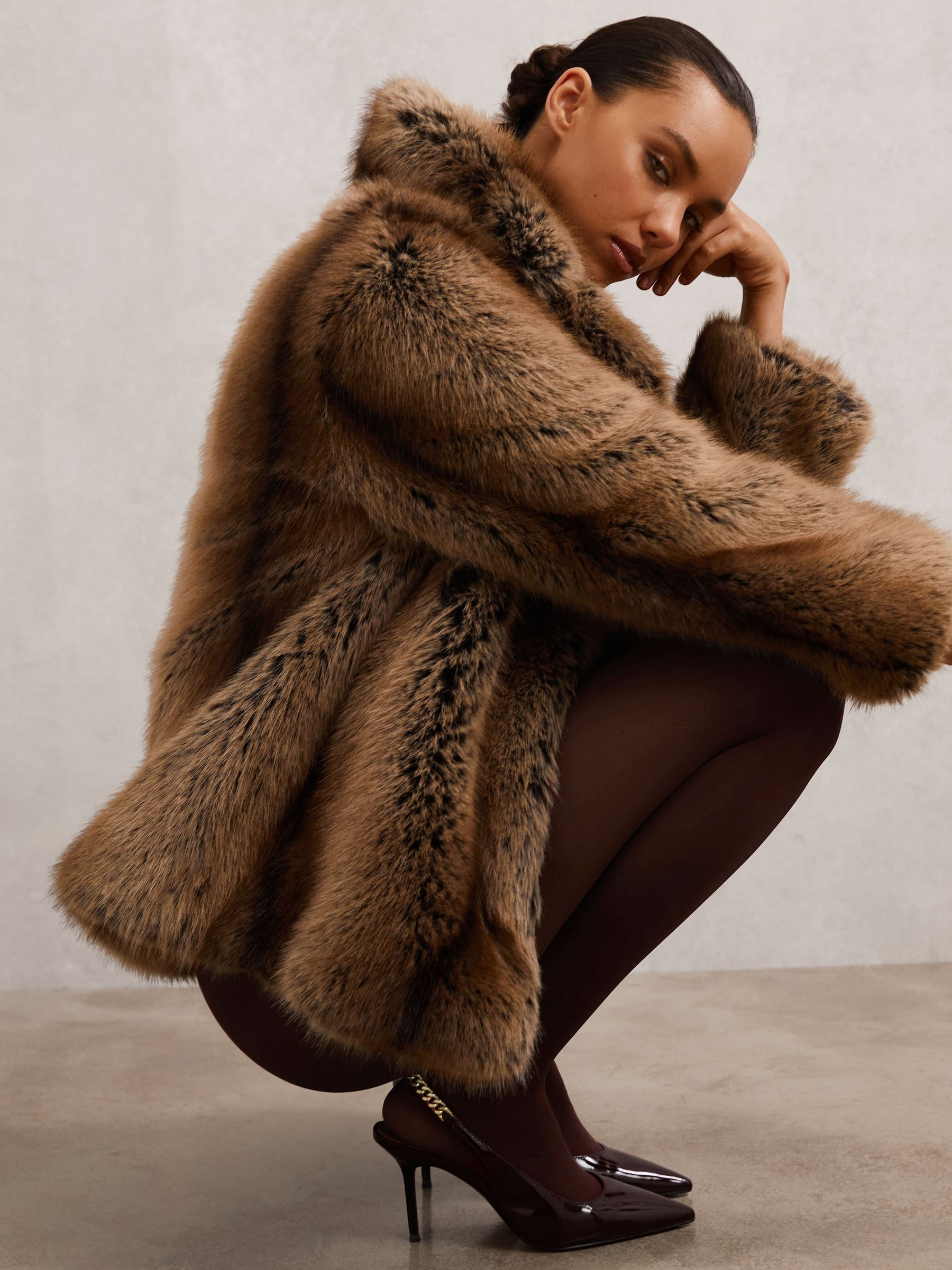 Colour Tights in Burgundy