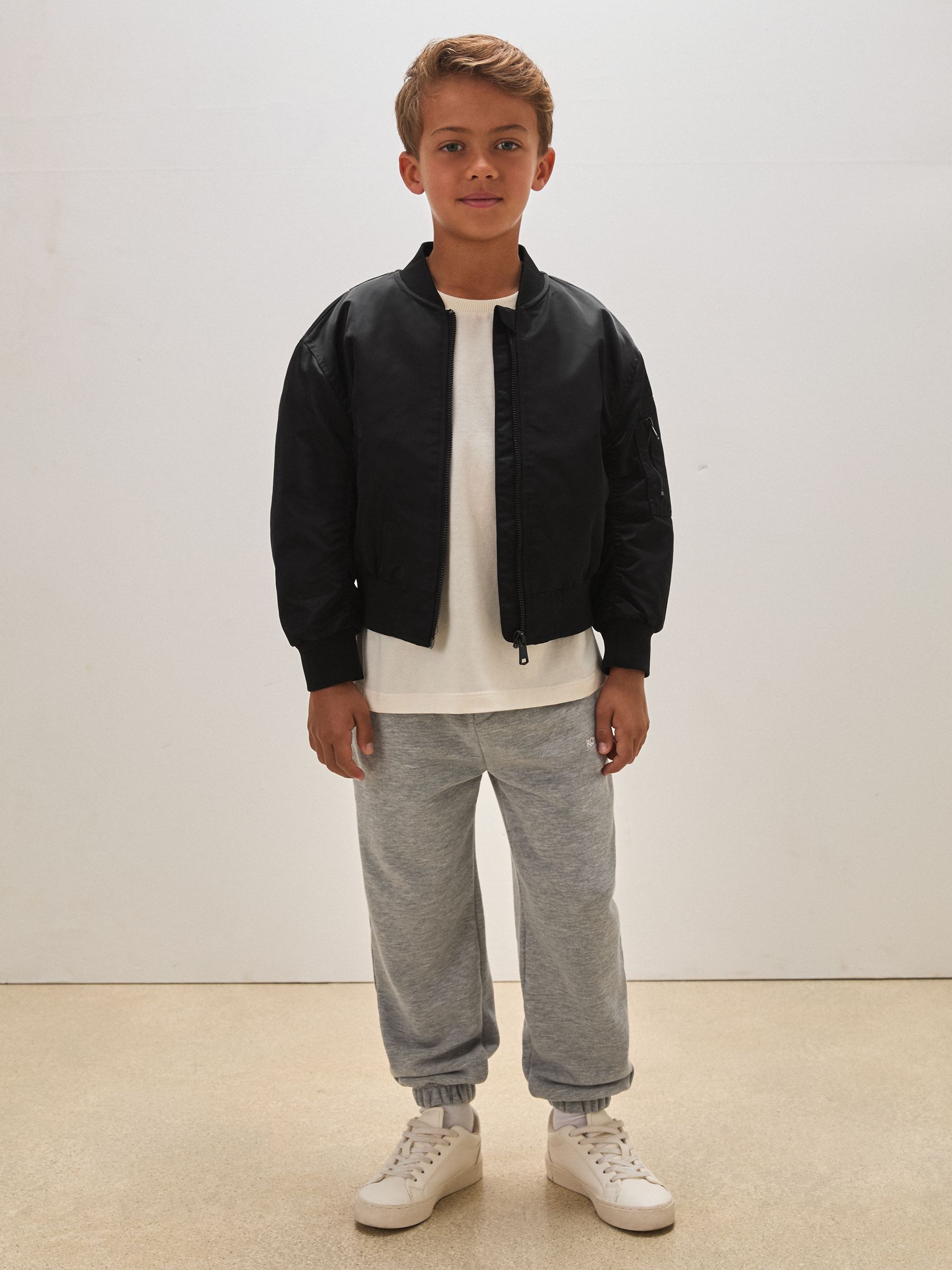 13-14 yrs Reiss | Royal Ballet Bomber Unisex Fit Jacket in Black