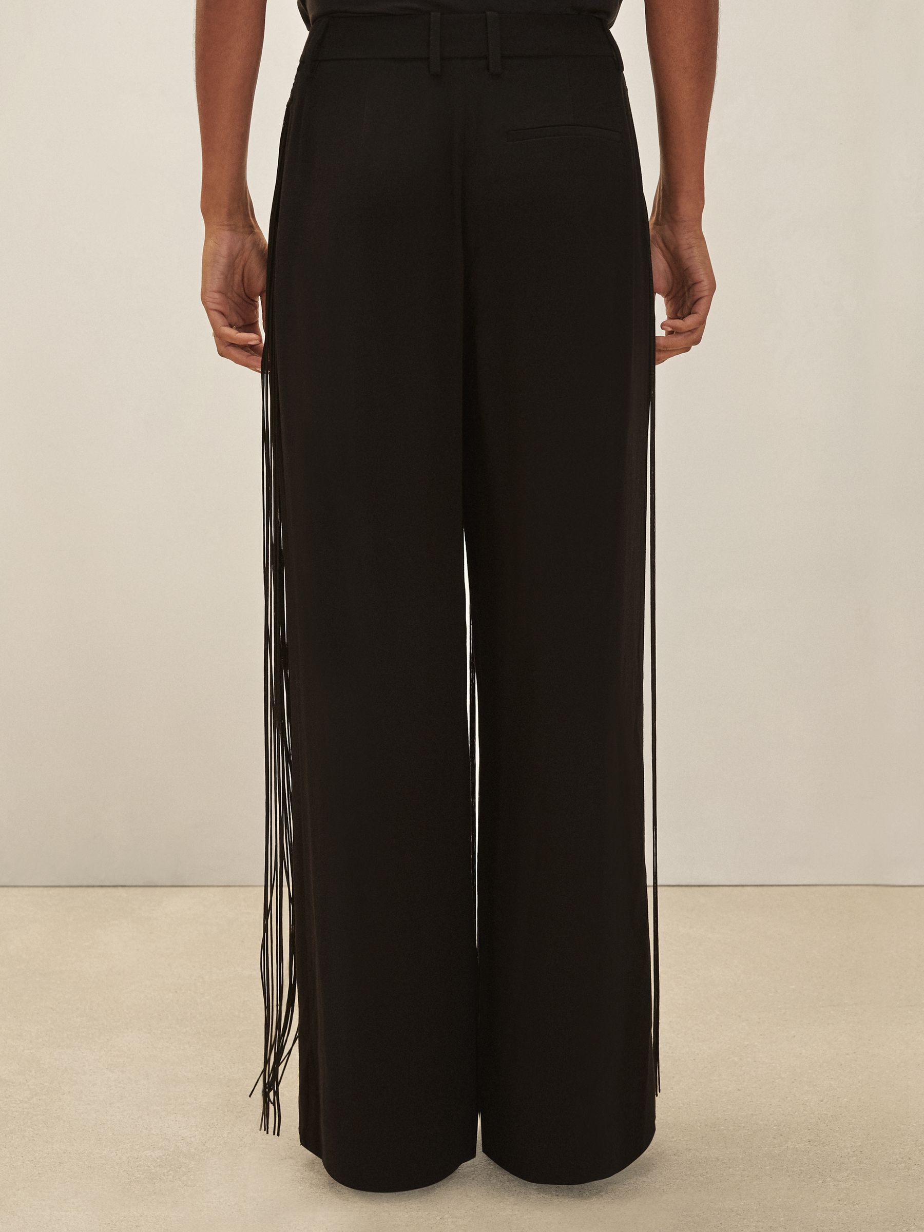 Reiss | Royal Ballet Tassel Trousers in Black