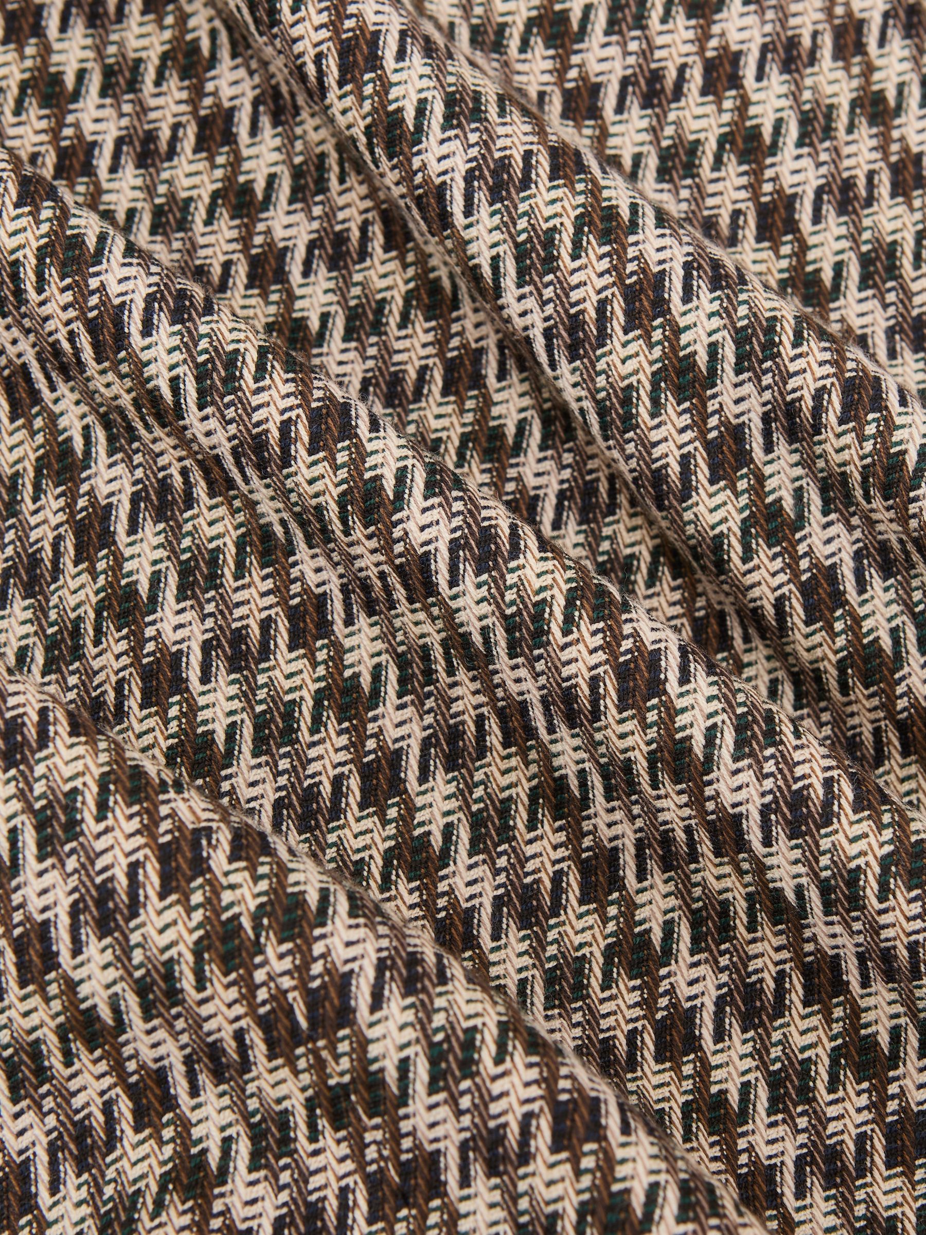 Atelier Check Single-Breasted Blazer Wool Tailored-Fit in Brown