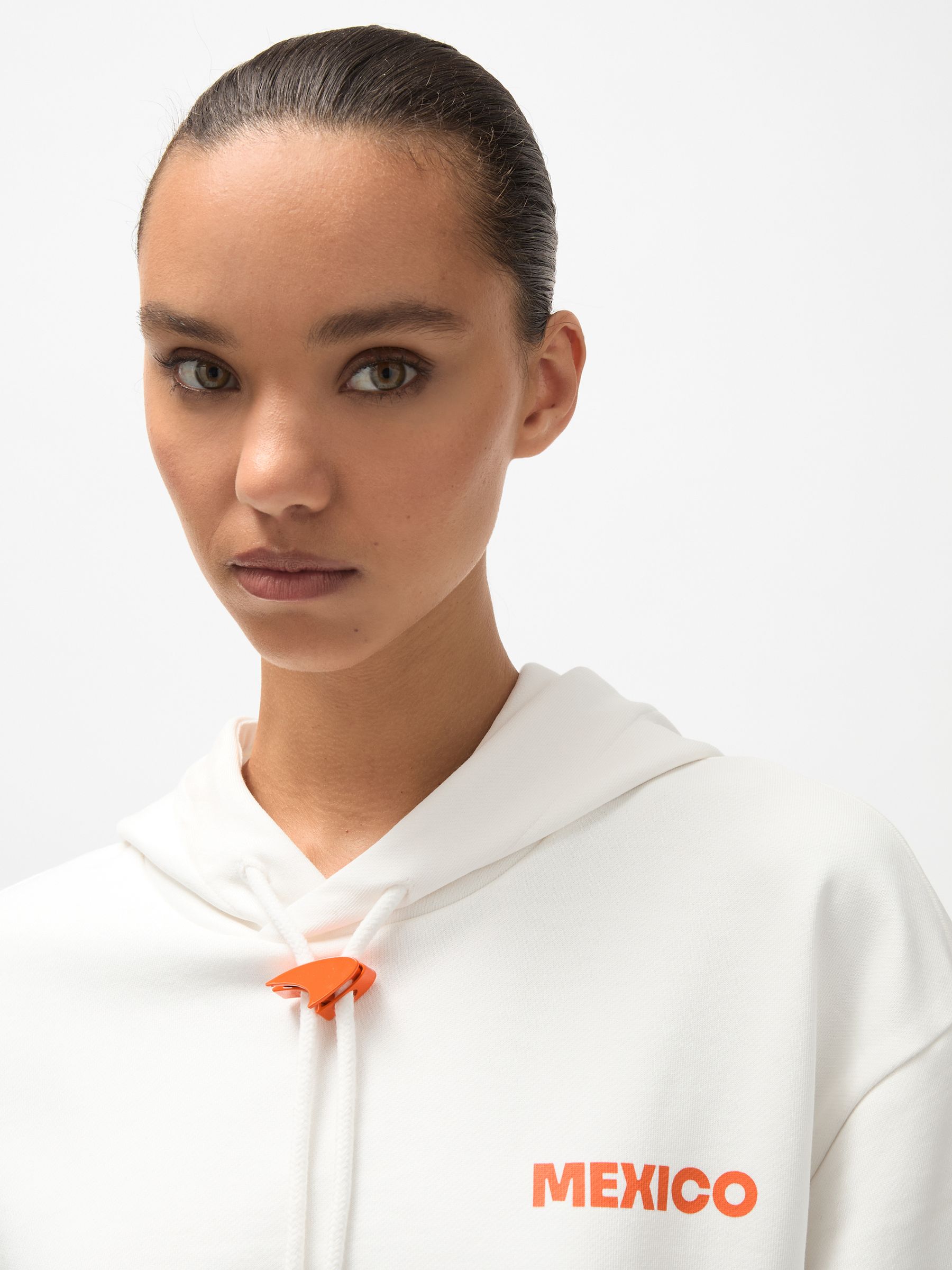 McLaren F1 Team Mexico City Hoodie Unisex Fit in White