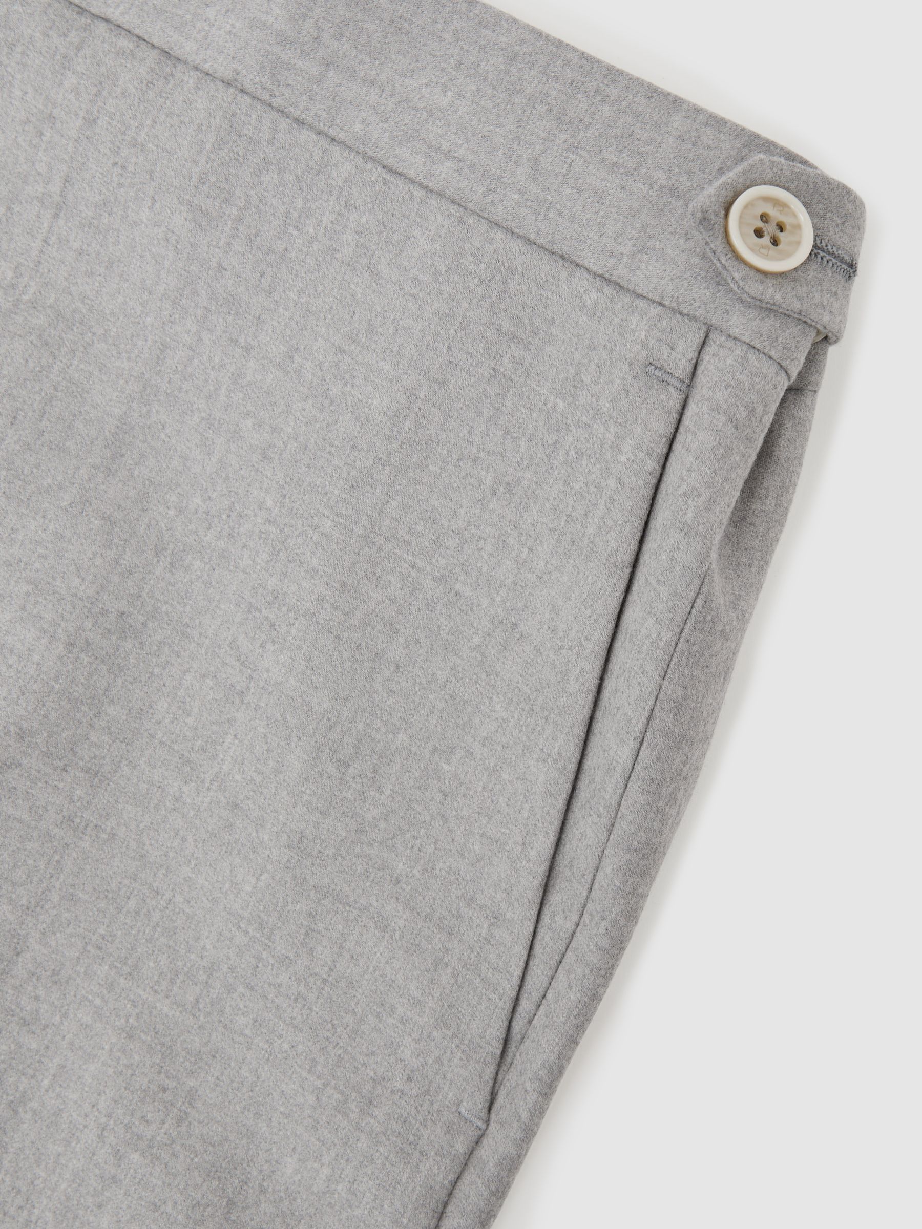 Suit Trousers in Soft Grey