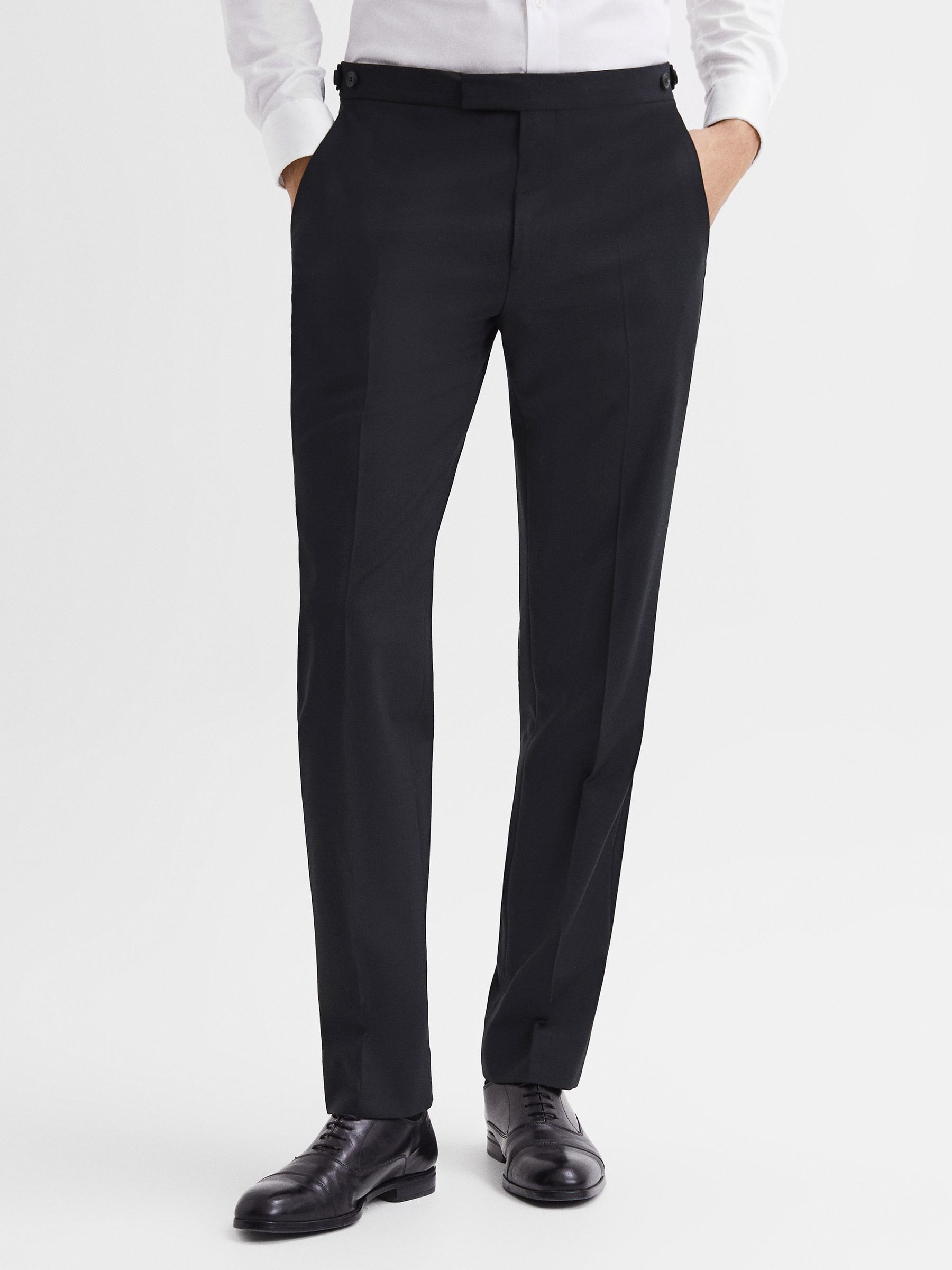 Modern Fit Travel Trousers in Navy