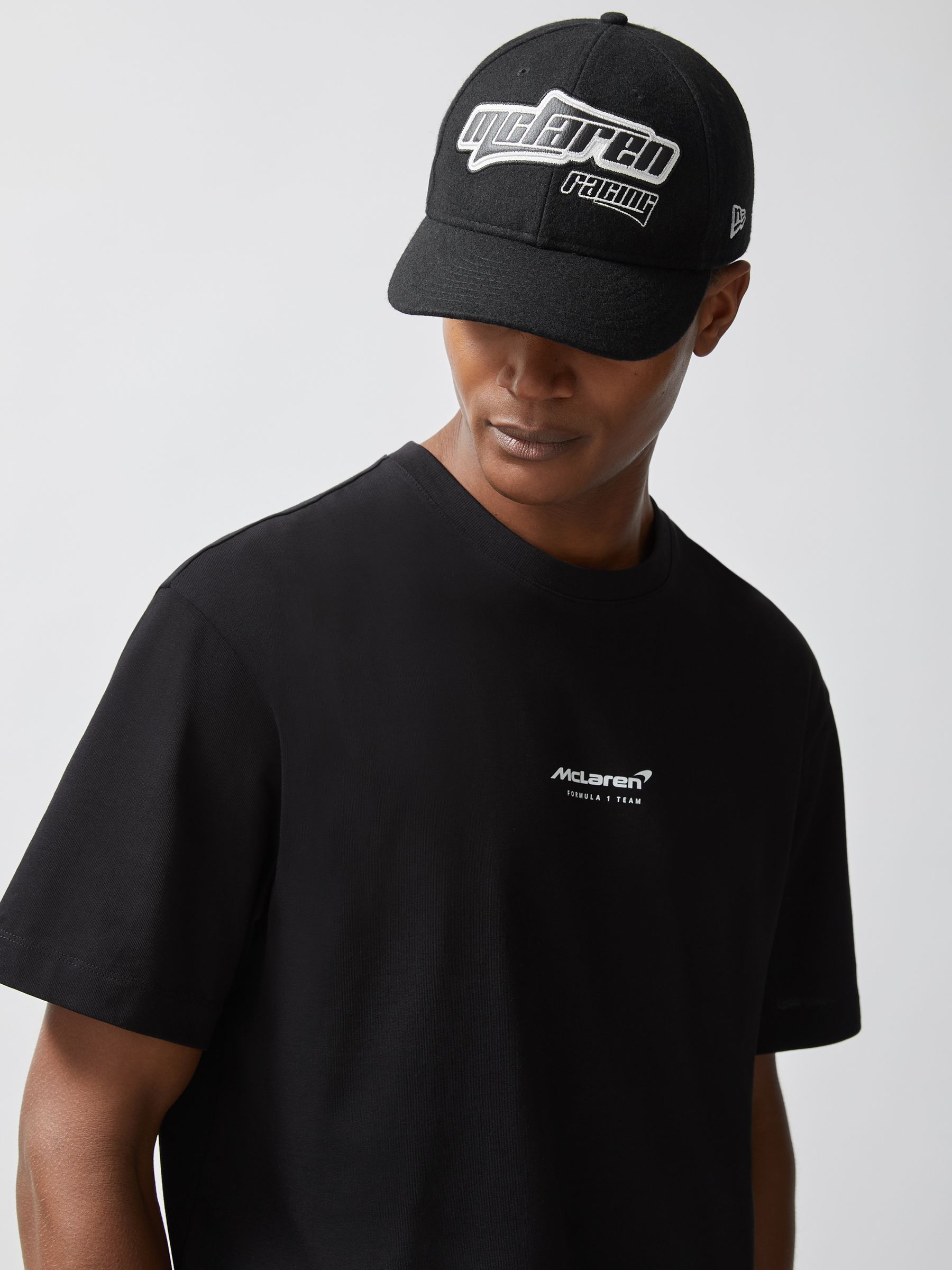 McLaren Racing Embroidered Cap Unisex Fit in Black