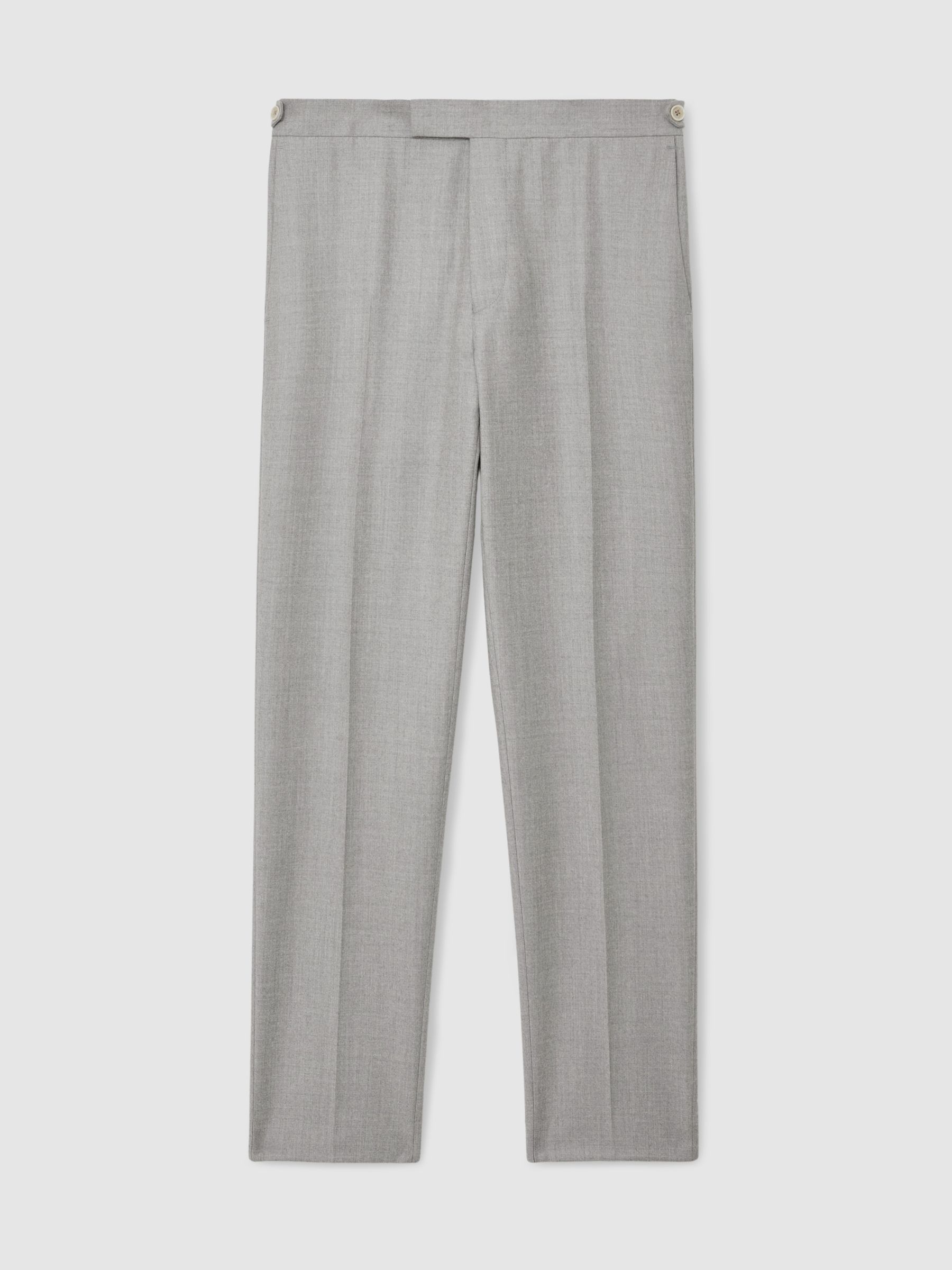 Suit Trousers in Soft Grey