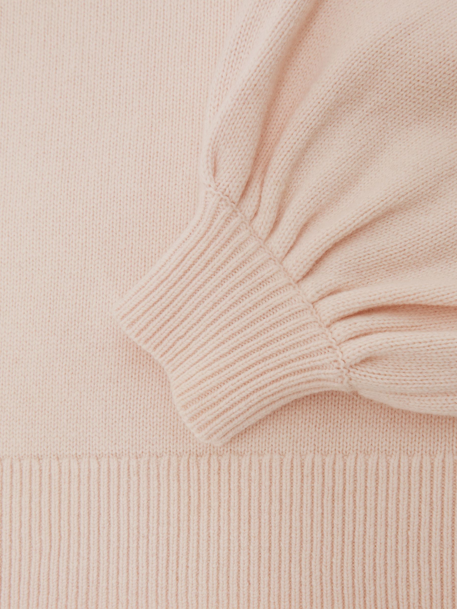 Reiss | Royal Ballet Batwing Jumper in Blush Pink