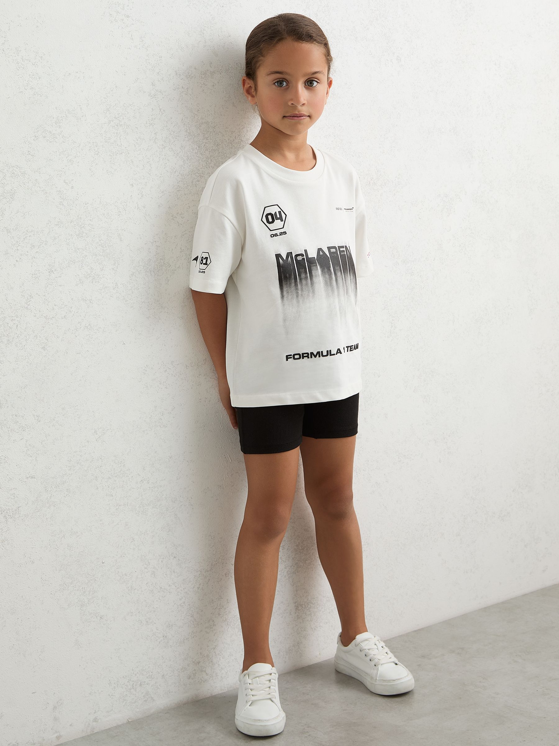 3-9 yrs McLaren F1 Team British GP T-Shirt Unisex Fit in White