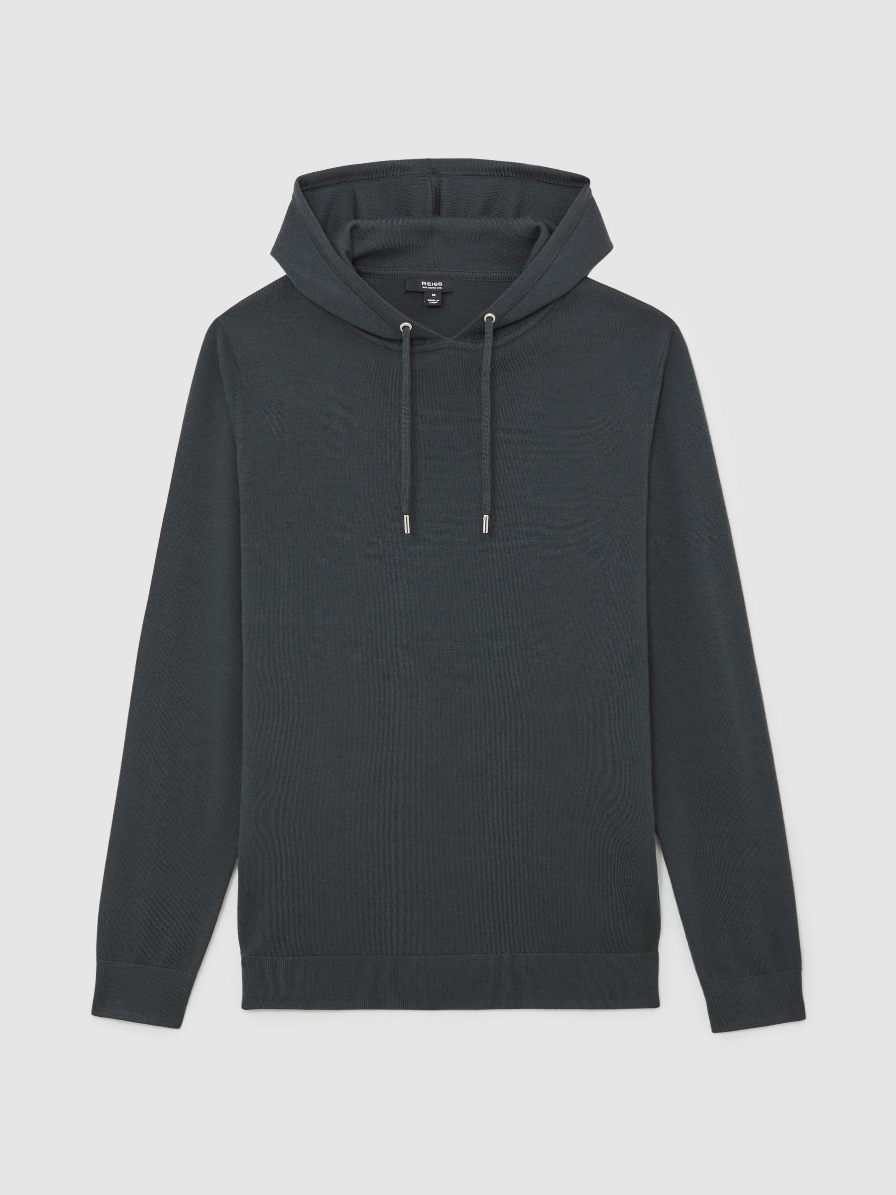 Hoodie in Bottle Green