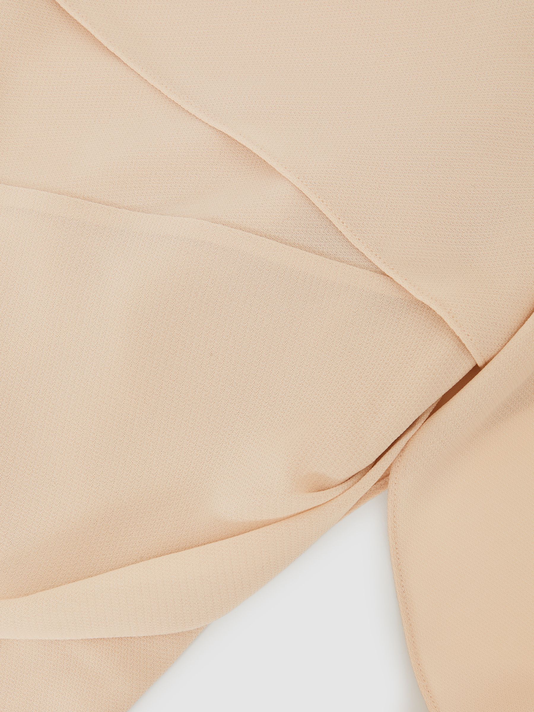 Reiss | Royal Ballet Panel Shift Dress in Pale Pink