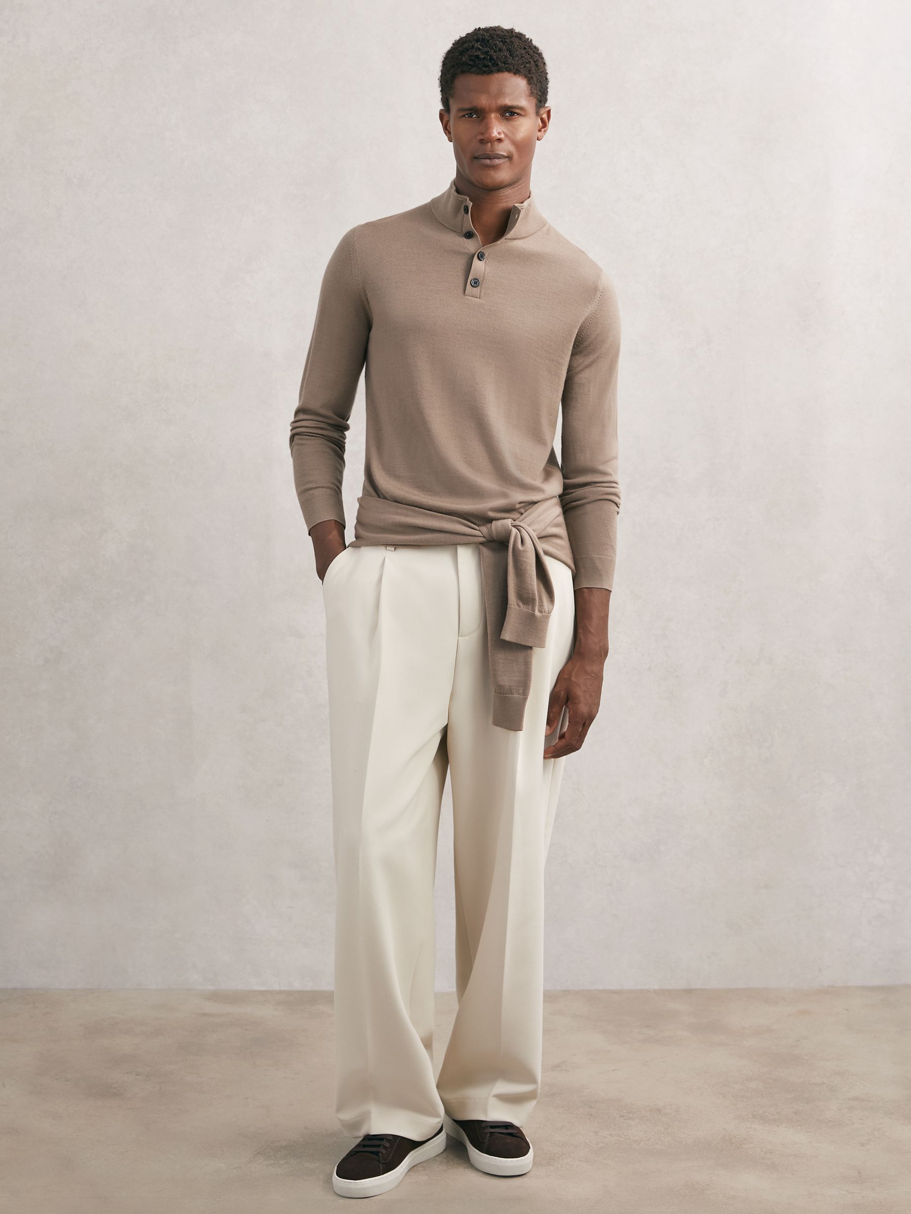 Jumper in Camel Brown