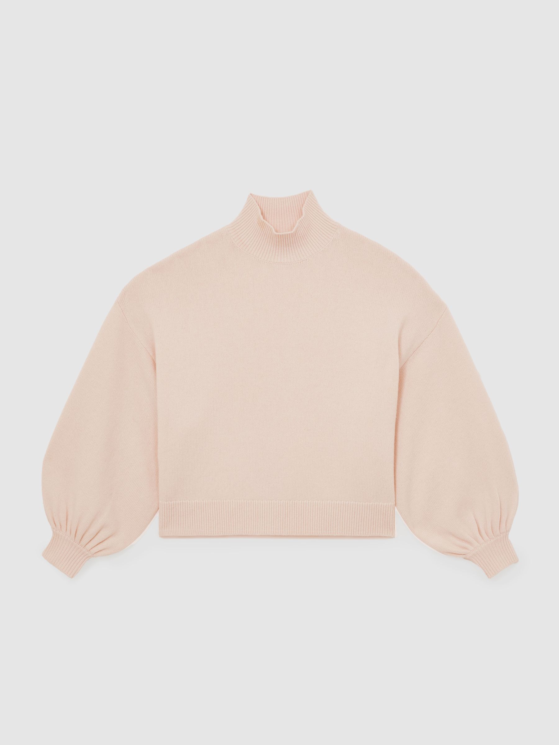Reiss | Royal Ballet Batwing Jumper in Blush Pink