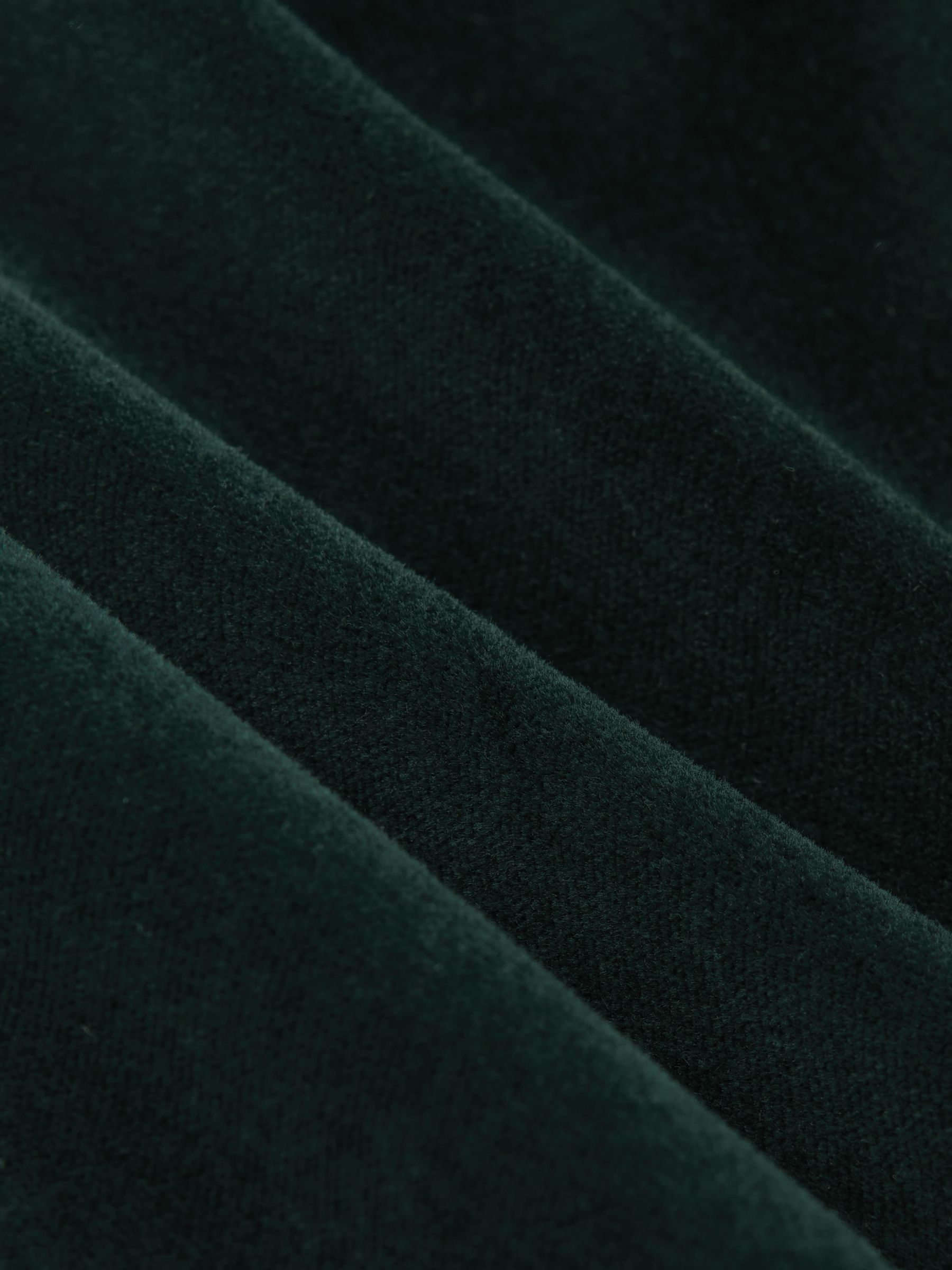 Single-Breasted Velvet Blazer Slim-Fit in Emerald Green