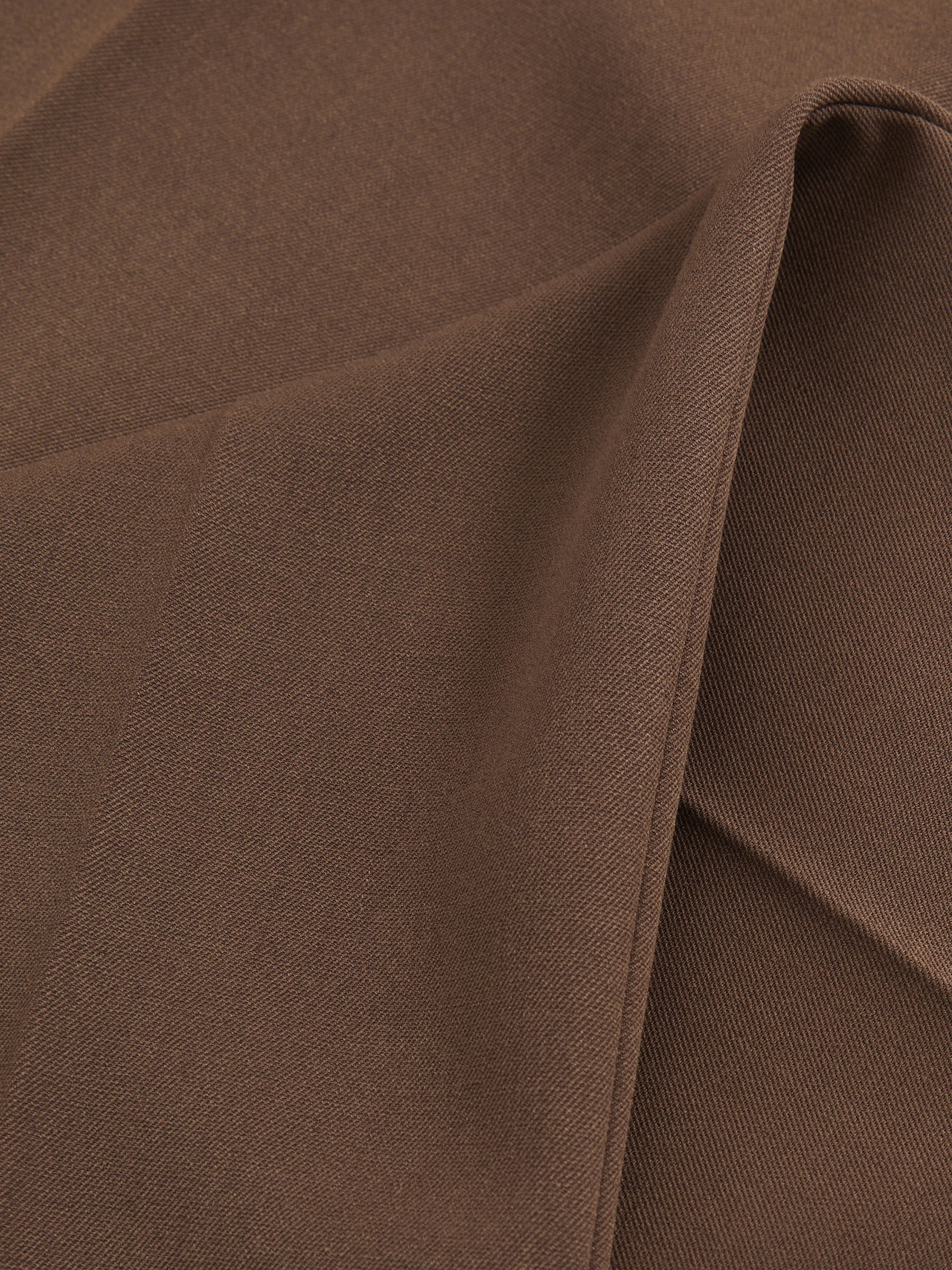 Petite Slim Fit Suit Trousers in Mink Neutral