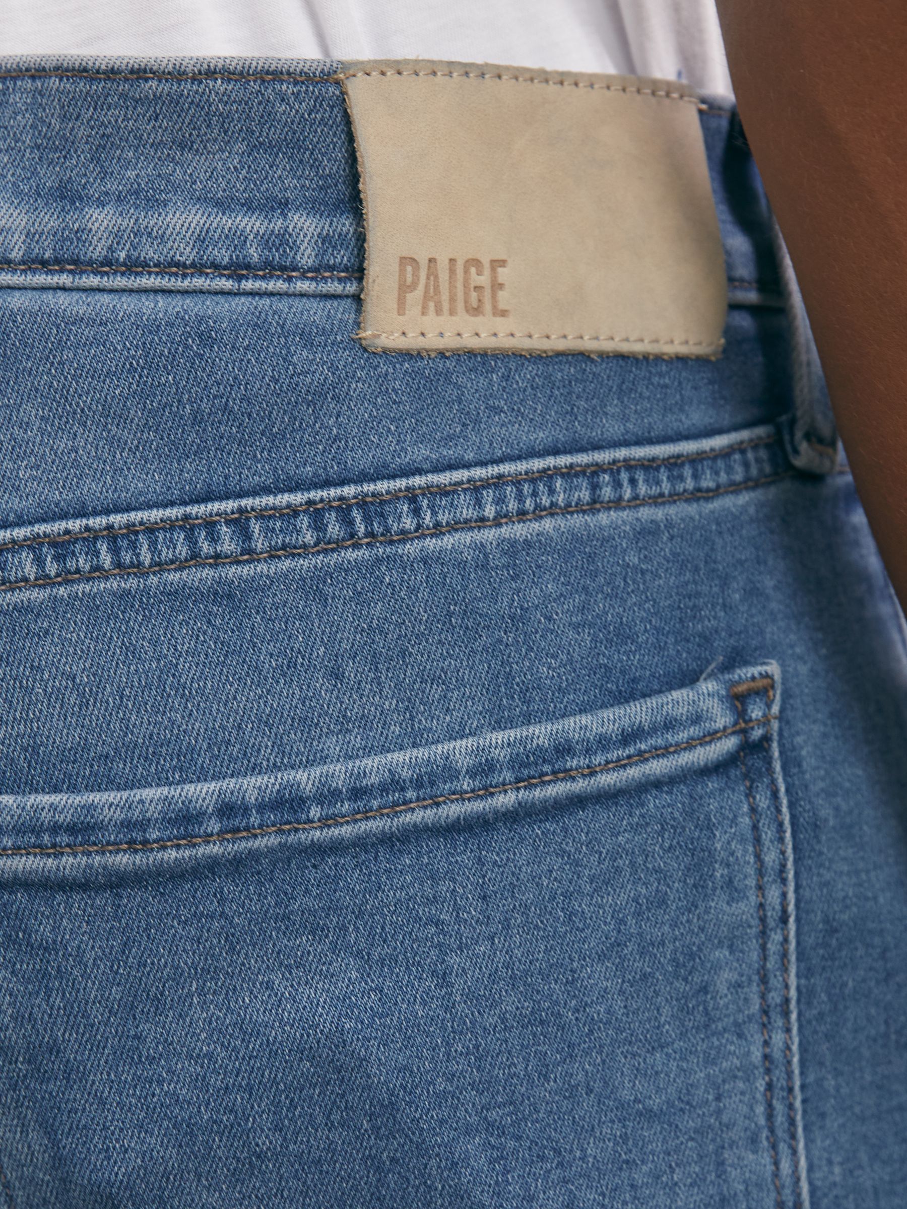 Paige Lennox Jeans in Mid Blue