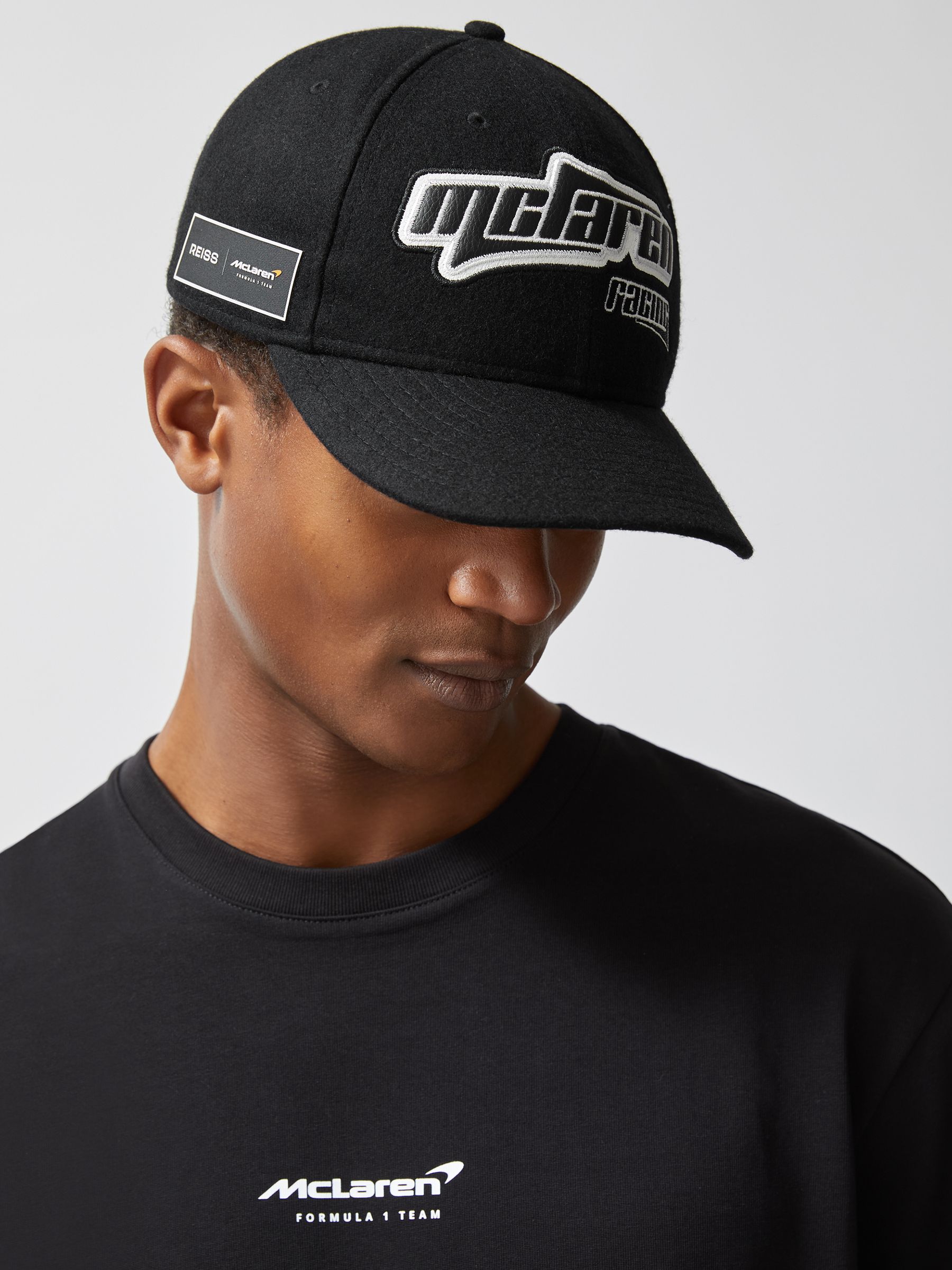 McLaren Racing Embroidered Cap Unisex Fit in Black
