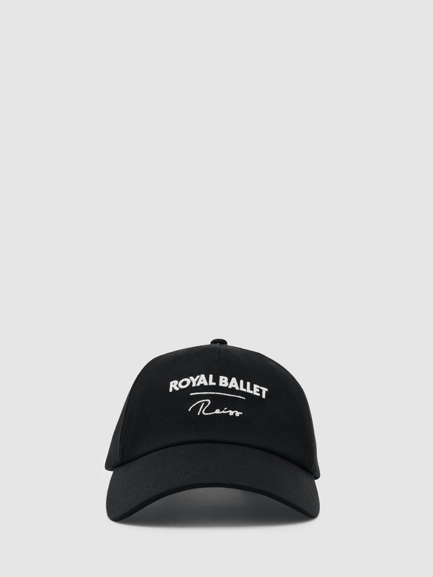 Reiss | Royal Ballet Logo Cap Unisex Fit in Black