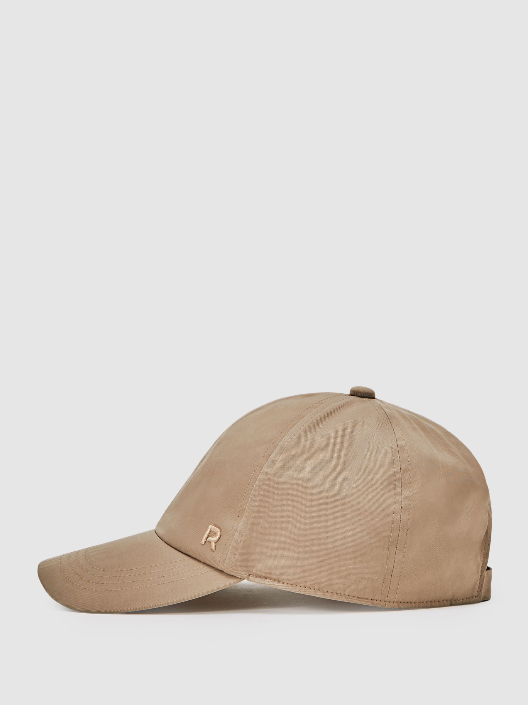 Logo-Embroidered Baseball Cap in Taupe