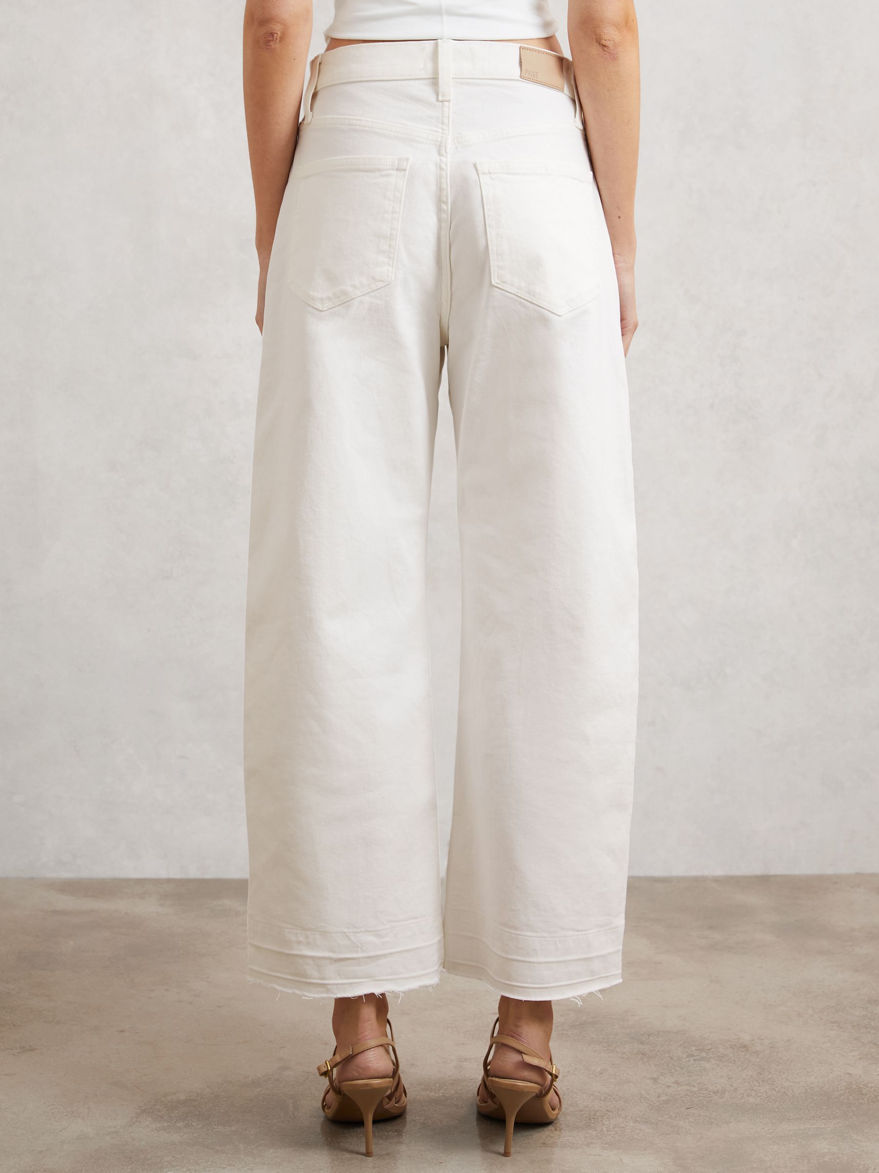 Paige Arellia Ankle Jeans in Ecru