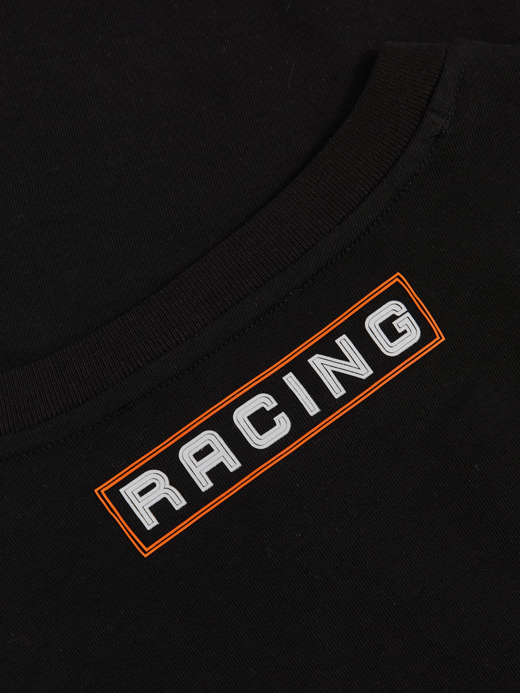 McLaren F1 Team Cotton Logo T-Shirt Unisex Fit in Black