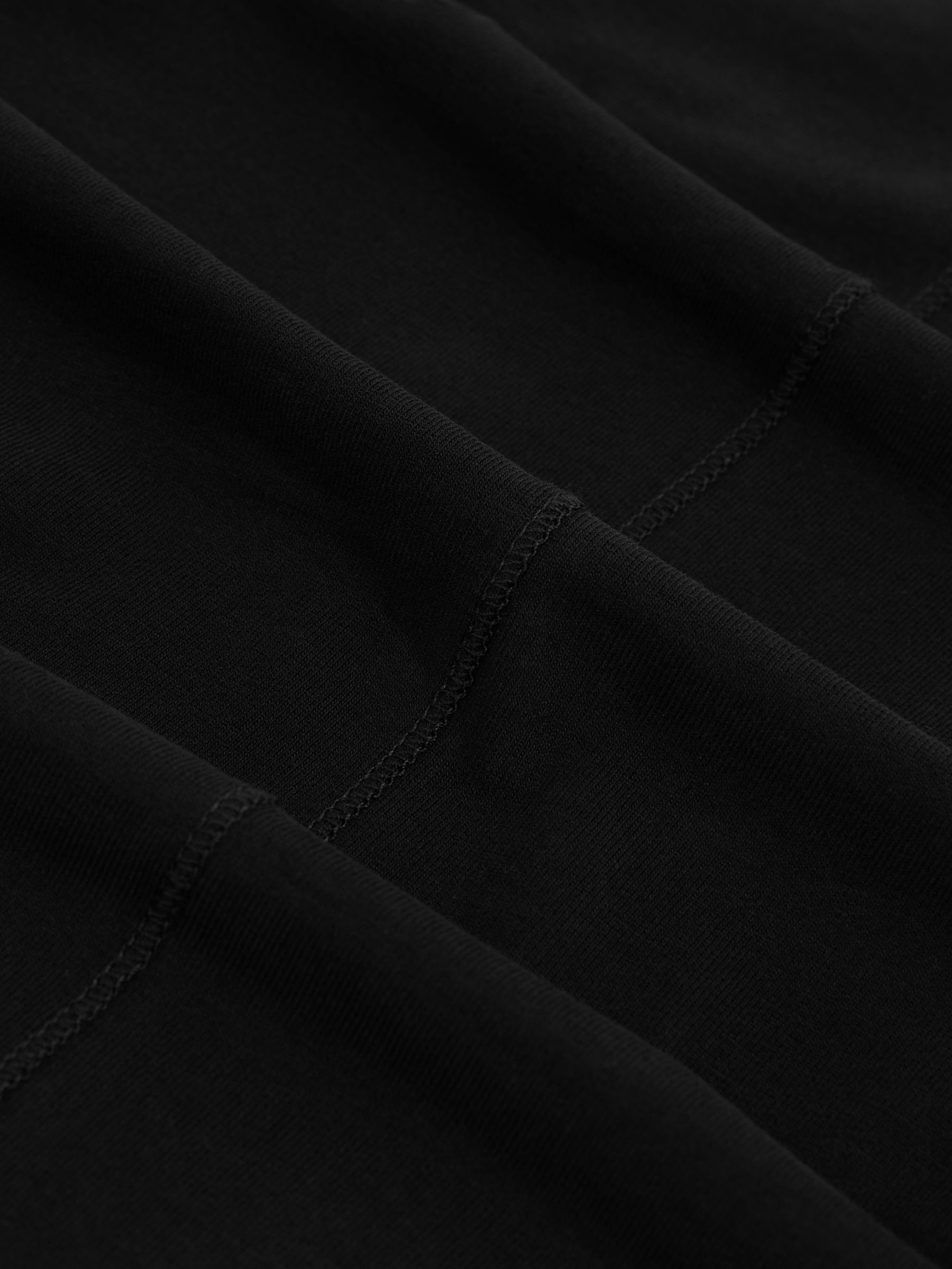 Stretch-Cotton Crew-Neck T-Shirt in Black