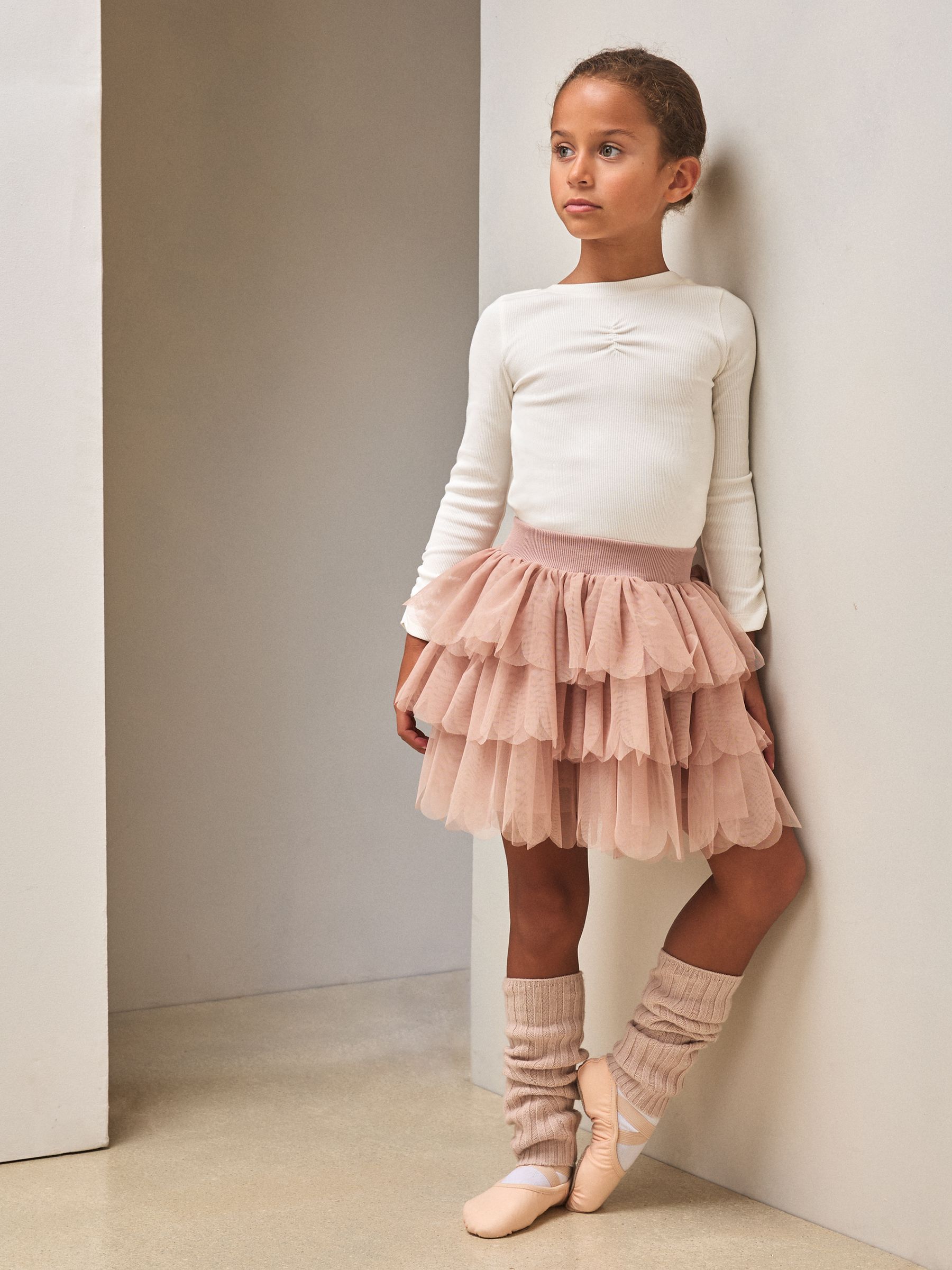 3-9 yrs Reiss | Royal Ballet Tulle Skirt in Pink