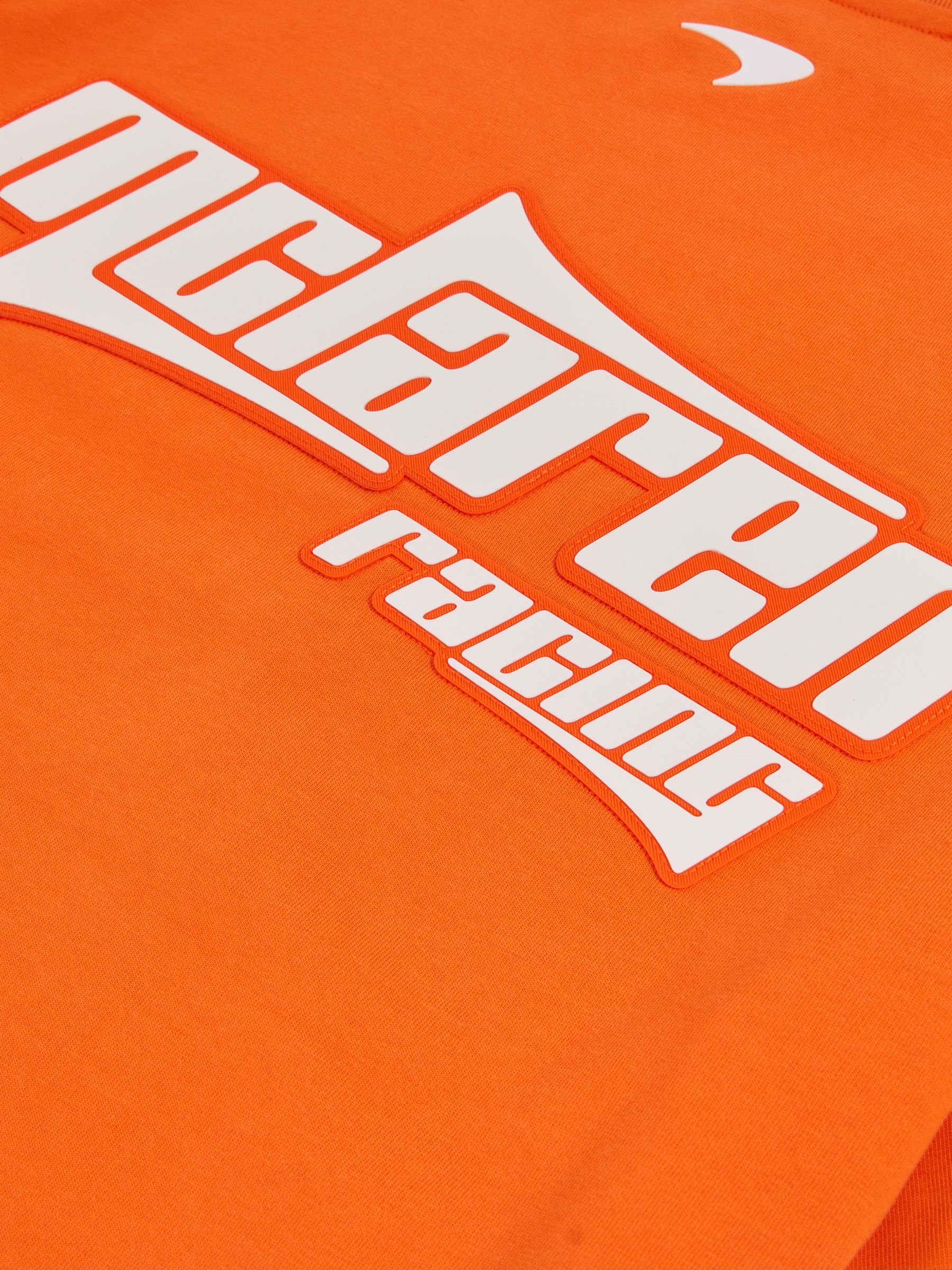 McLaren F1 Team Oversize Unisex Fit Logo T-Shirt in Papaya Orange